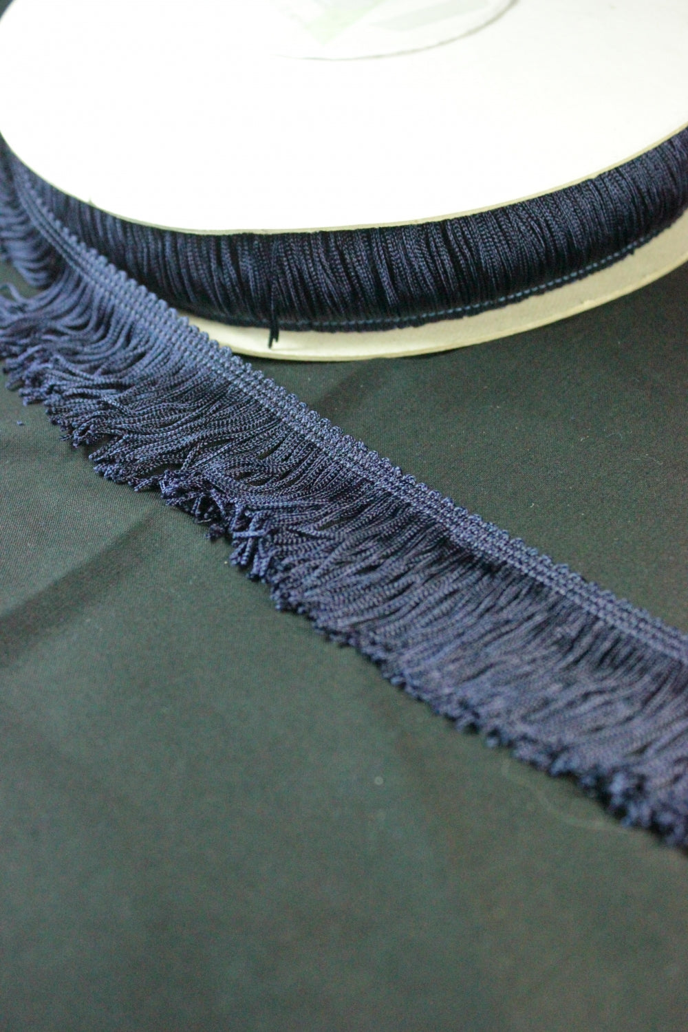 Franjuri Din Matase Bleumarin, 40mm