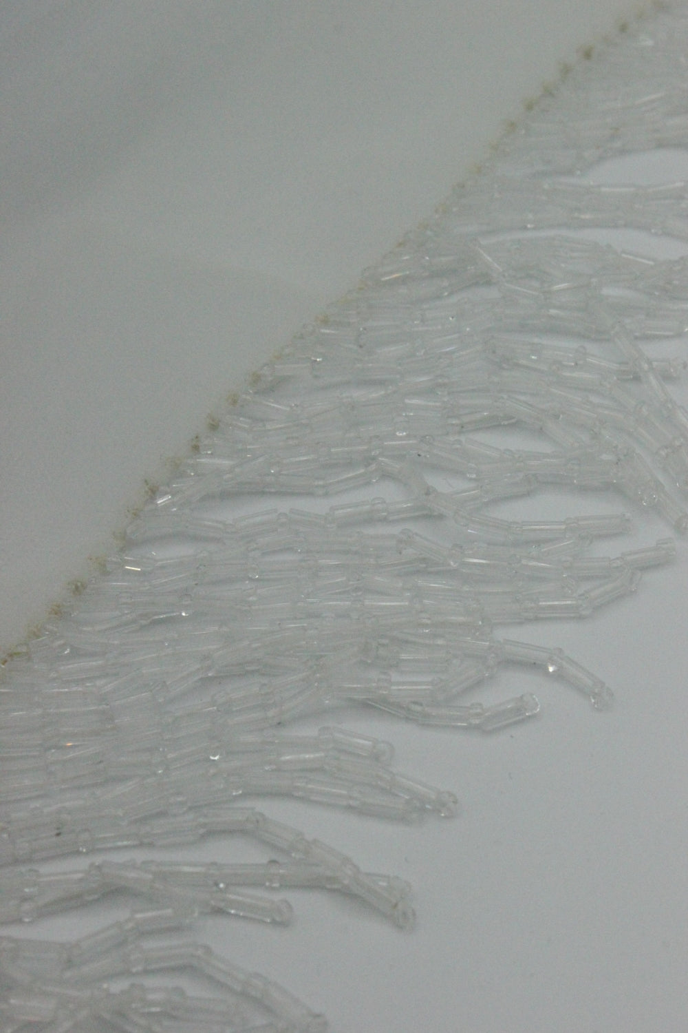 Franjuri Margele, 5cm, Bucata de 1.50m, Ivoire