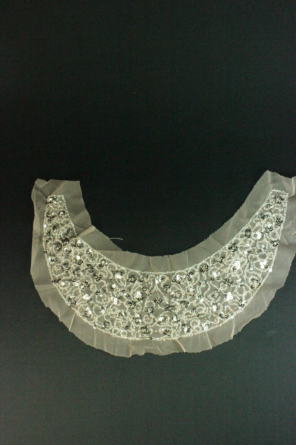 Guler Din Tull Cu Paiete Fine,Roz, 28x8cm