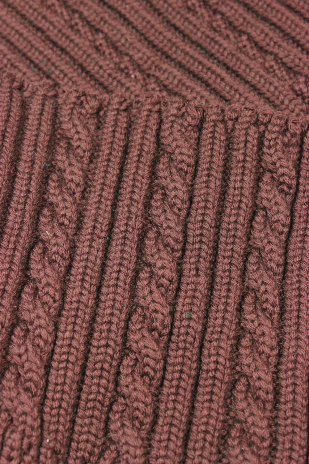 Guler Tricotat, 45x16cm, Grena