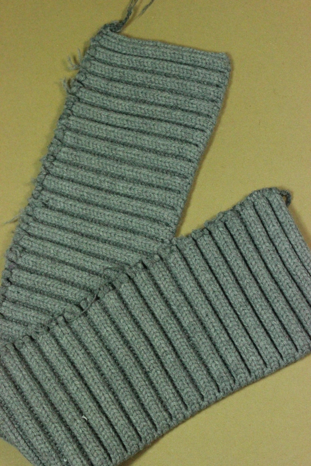 Guler Tricotat, 54x10cm, Gri