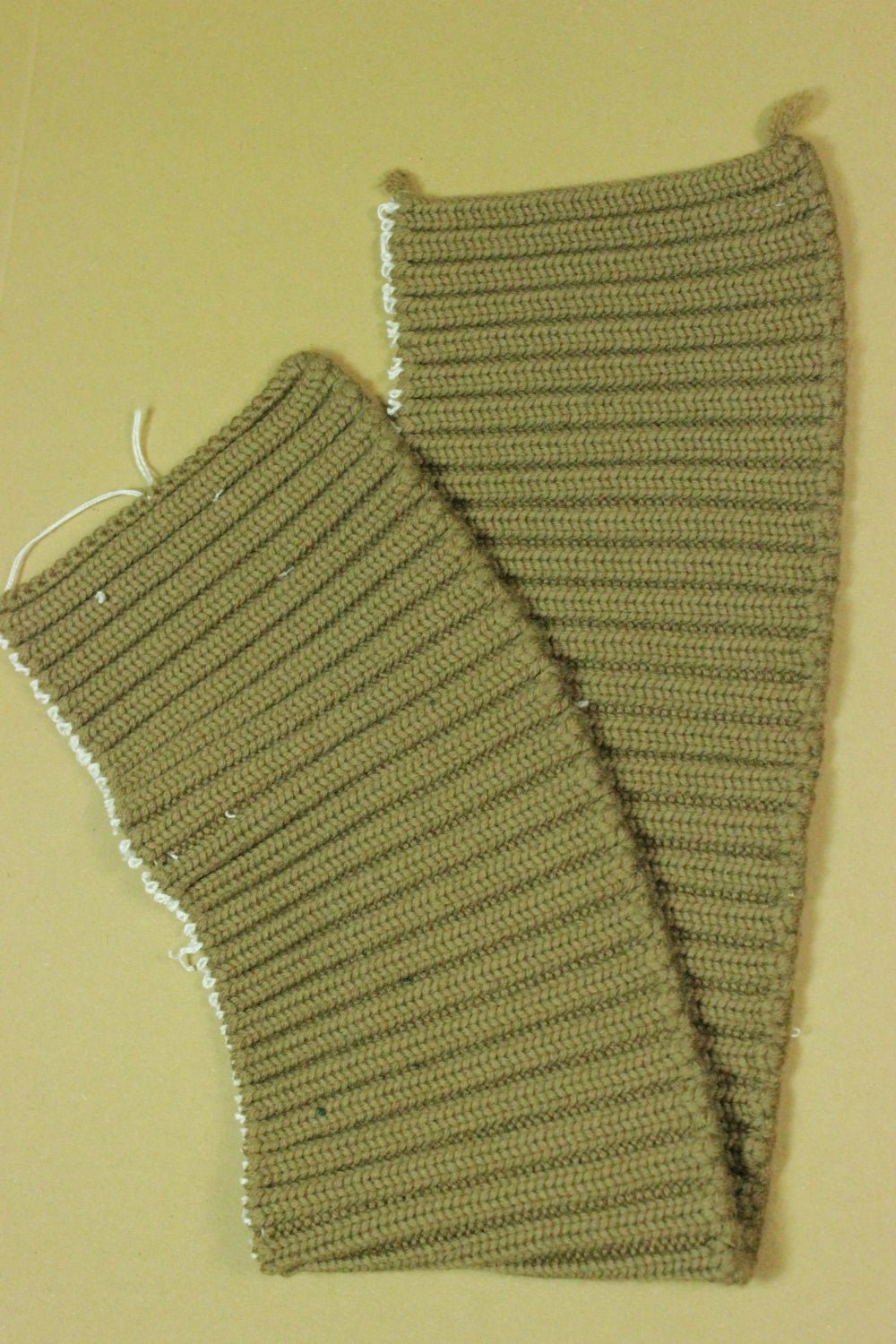 Guler Tricotat, 54x10cm,Bej