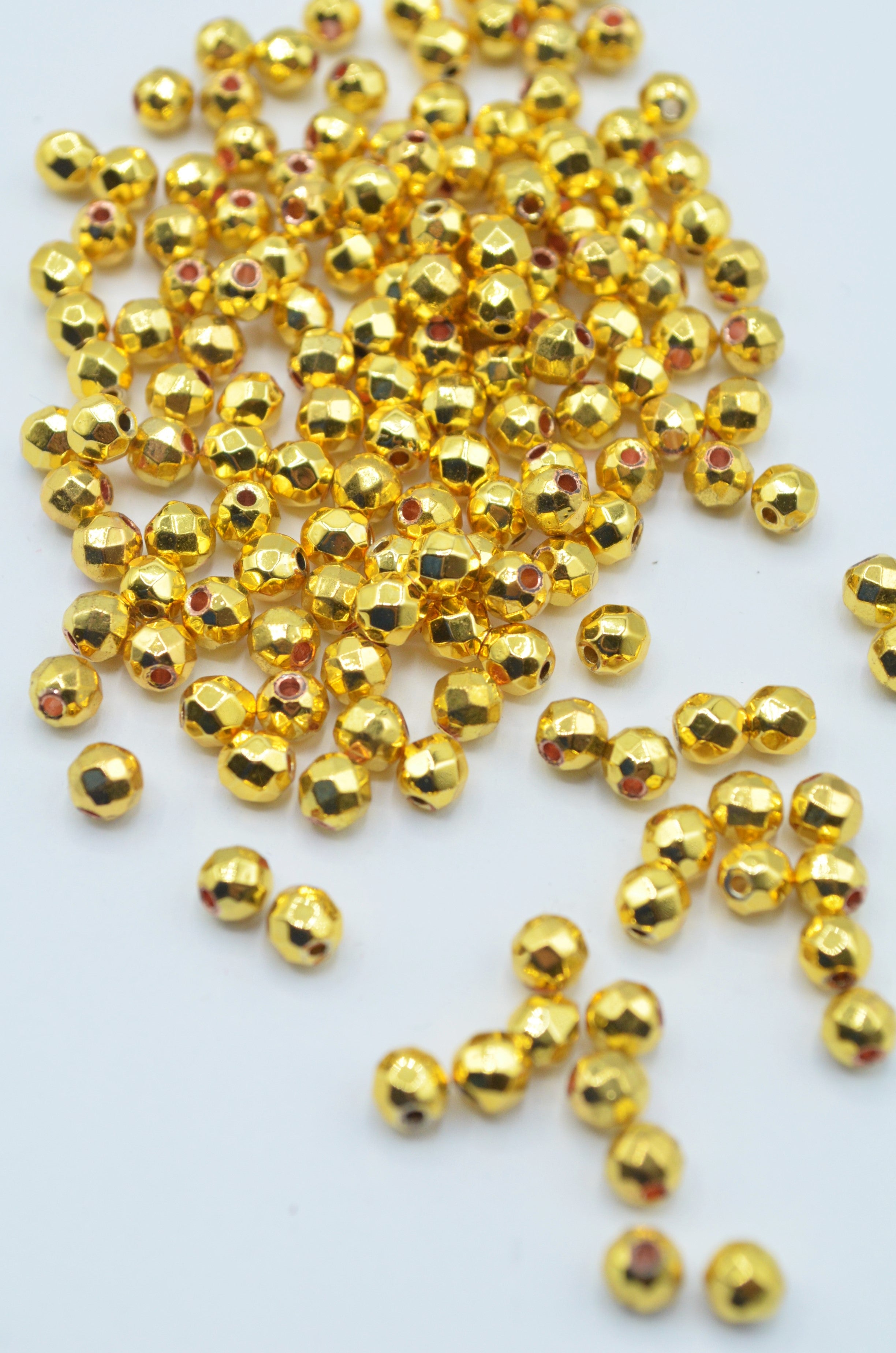 Hamatit Fatetat Electroplacat 4mm, Gold