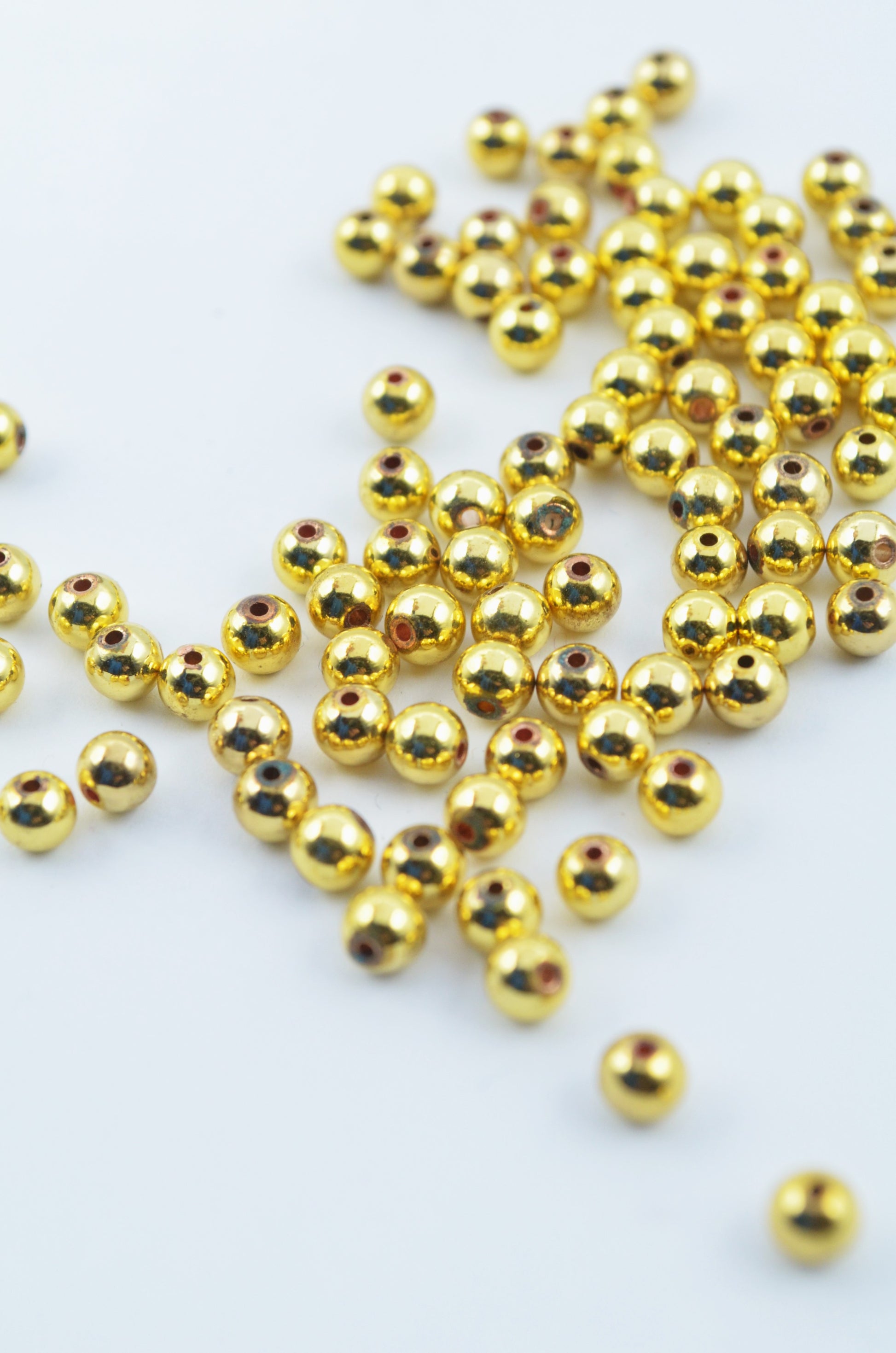 Hamatit Electroplacat 4mm, Gold