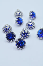 Nasturi Metalici Cu Pietre 12mm