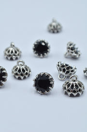 Nasturi Metalici Cu Pietre 12mm