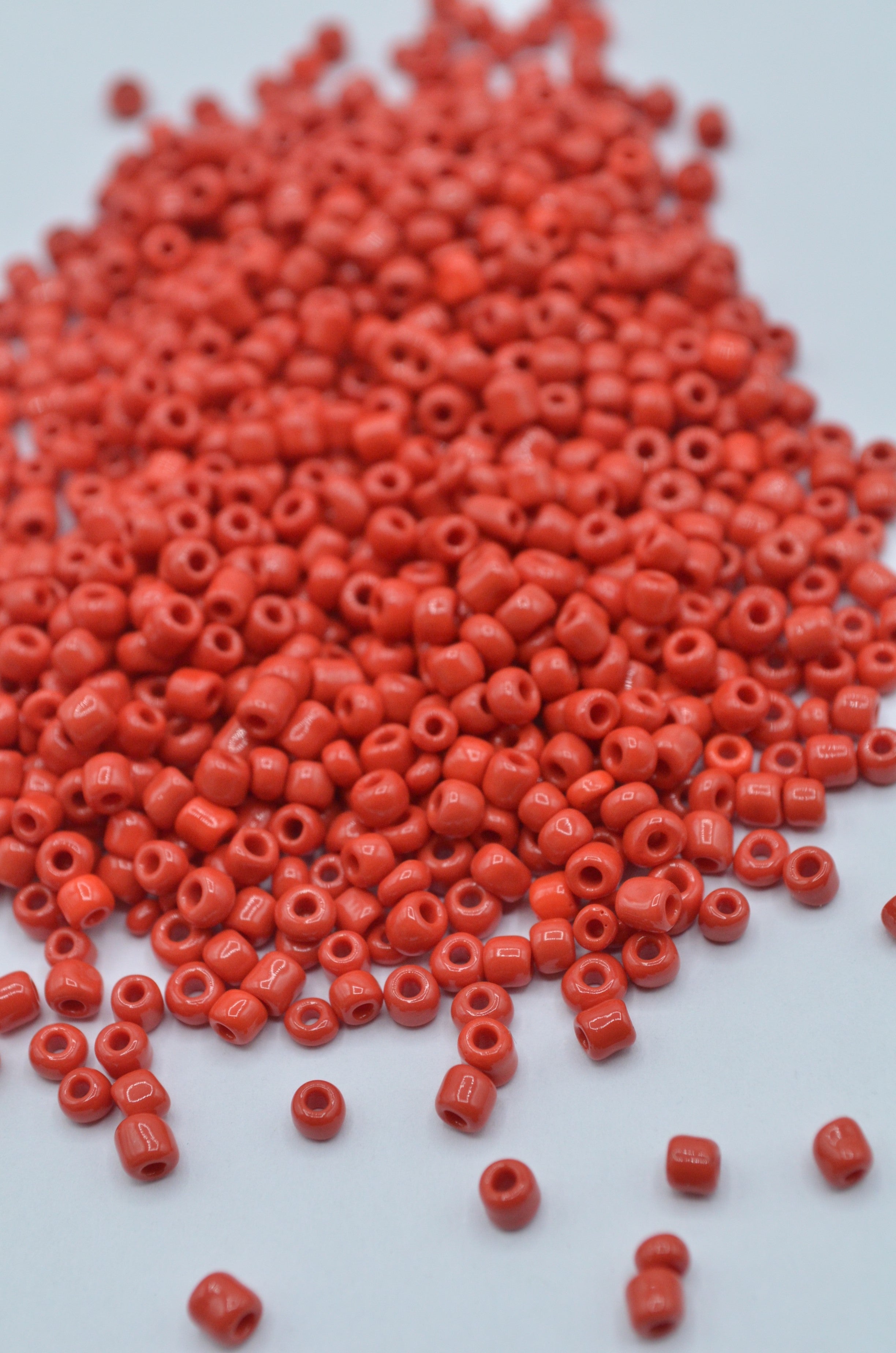 Margele 3mm, 34gr, Rosu