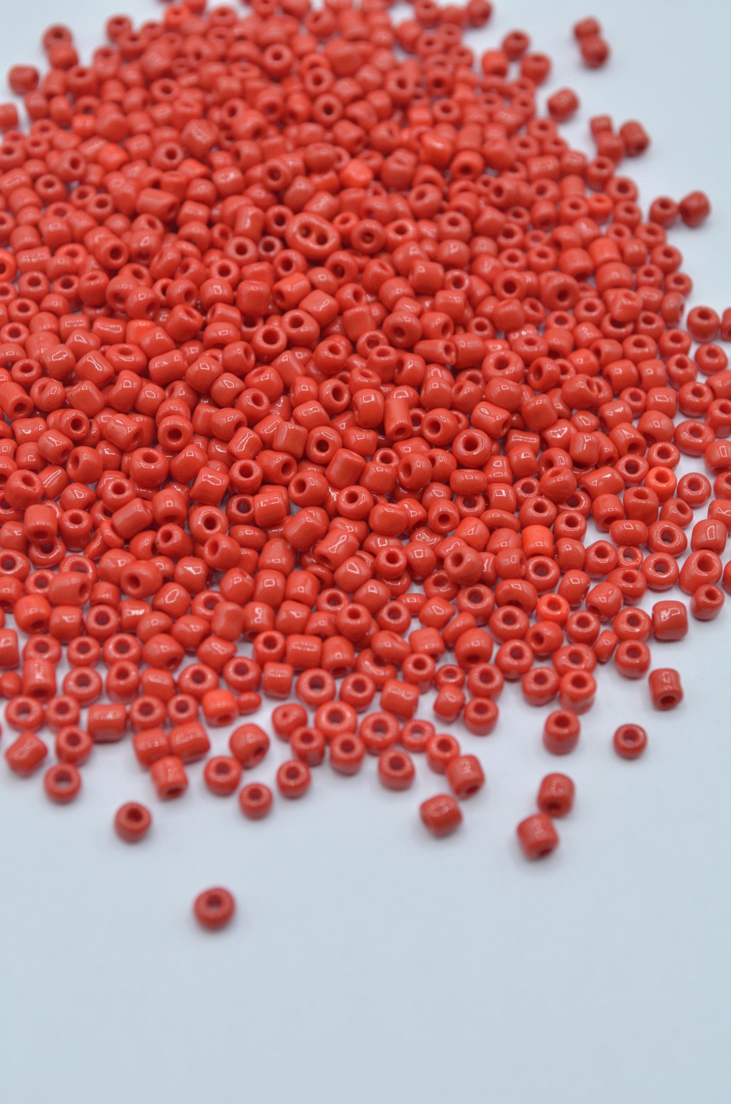 Margele 3mm, 34gr, Rosu