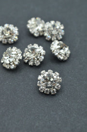 Nasturi Metalici Cu Pietre, 14mm