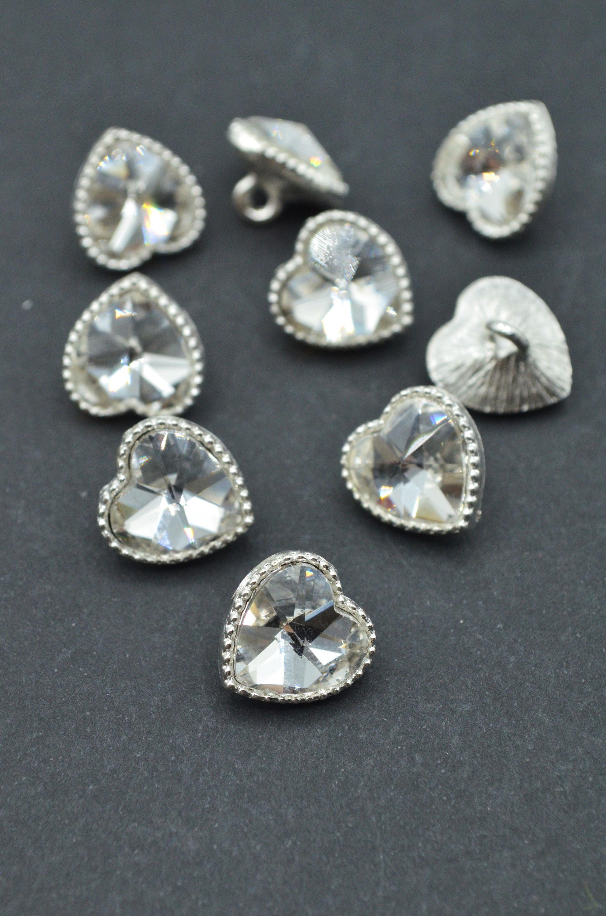 Nasturi Metalici Cu Pietre, 14mm