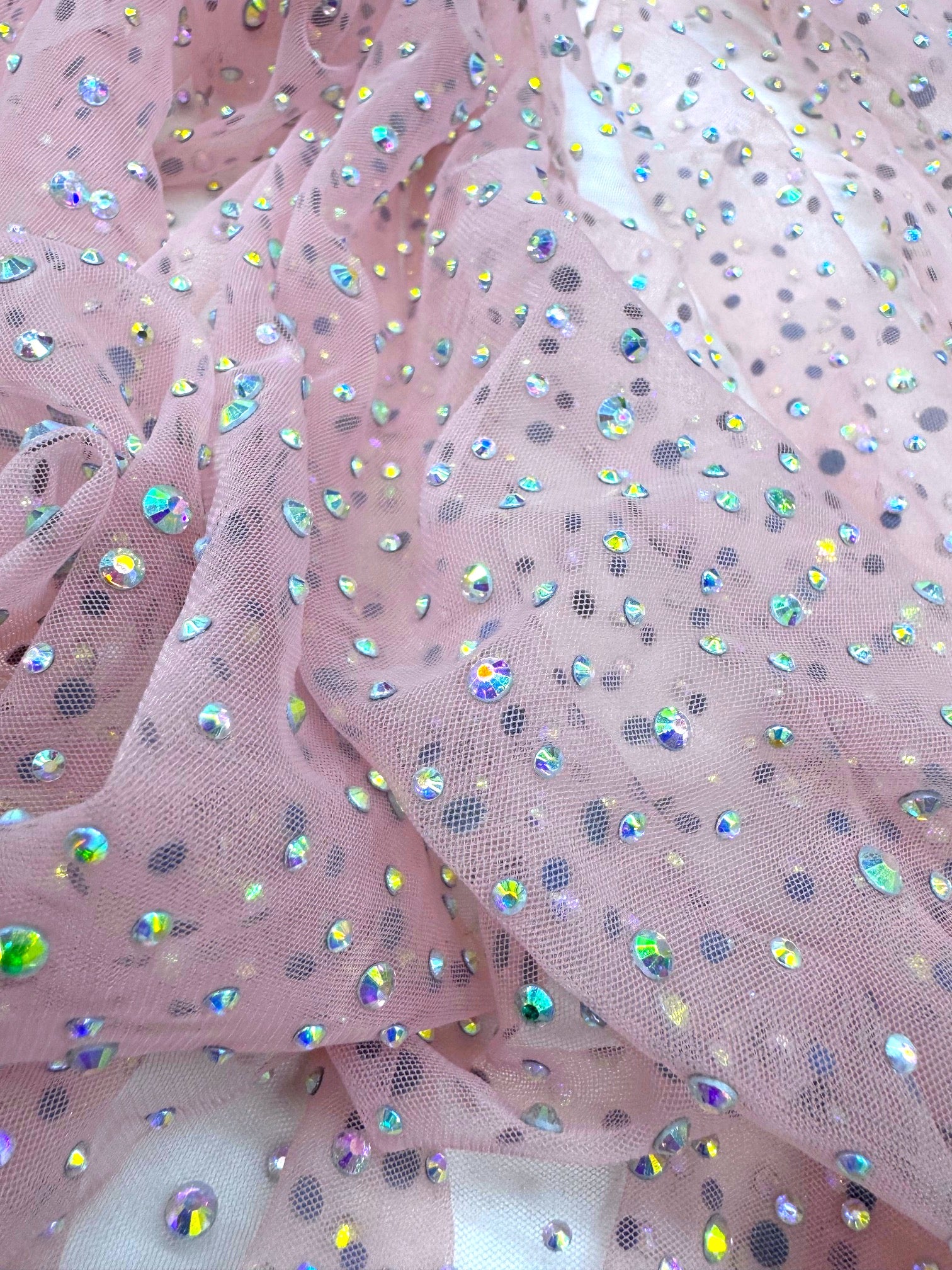 Tull Cu Pietre Multicolore