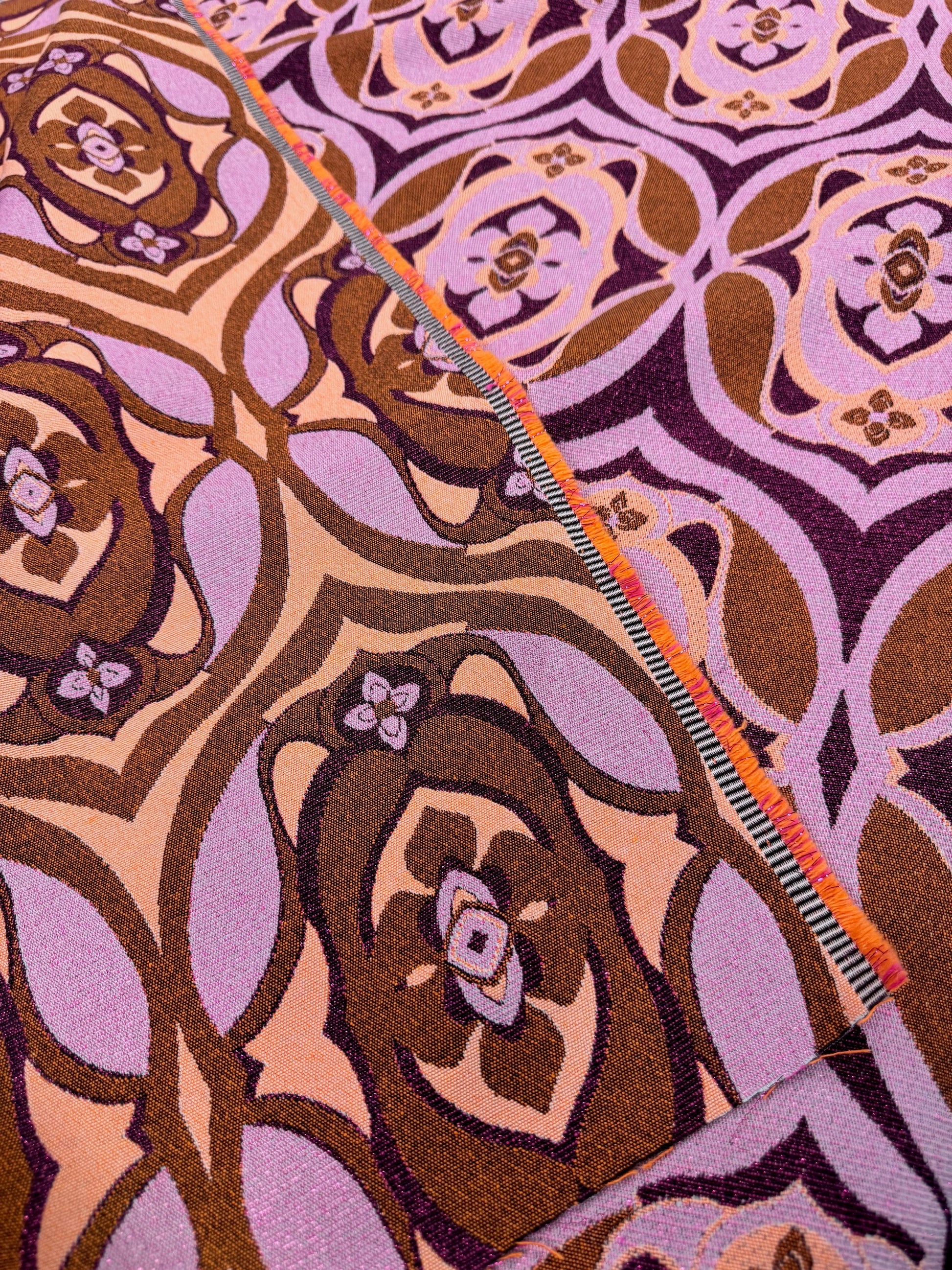 Jacquard Cu Fir Lame