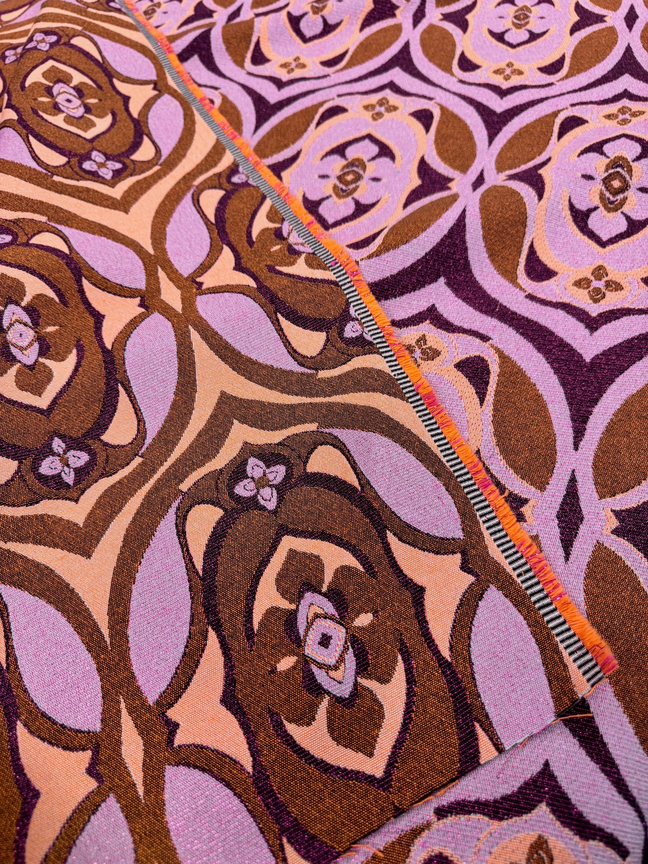 Jacquard Cu Fir Lame