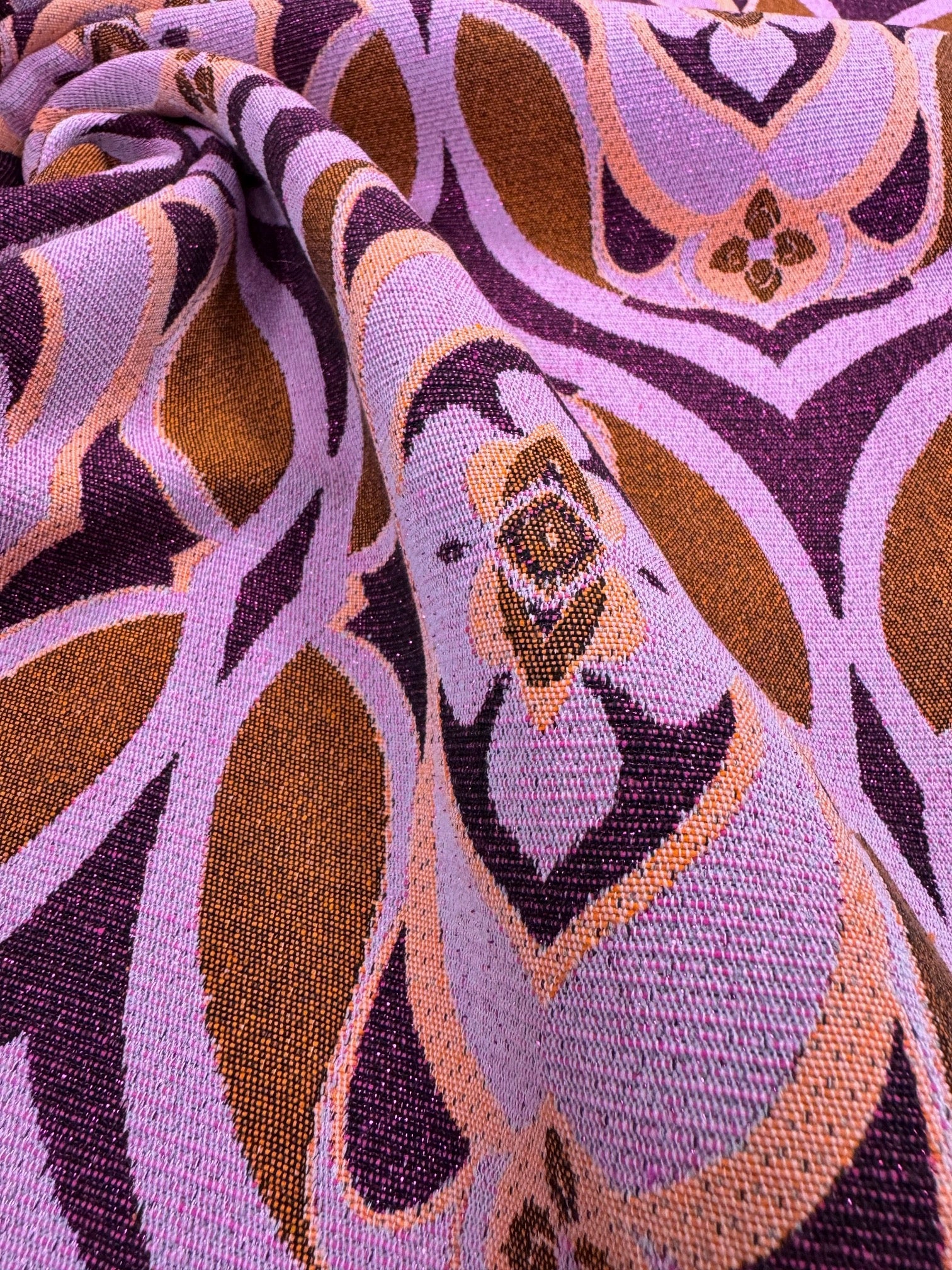 Jacquard Cu Fir Lame