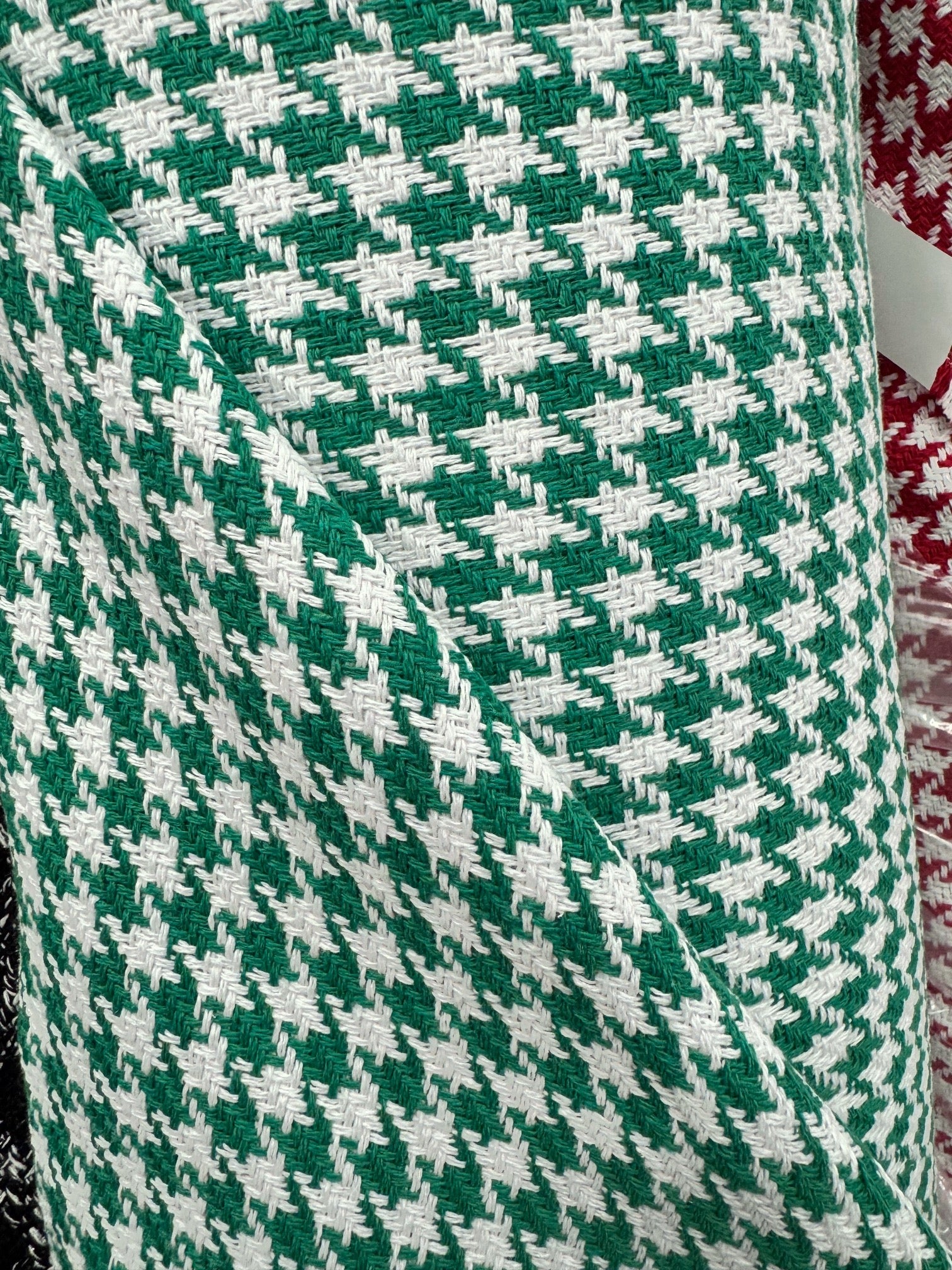 Stofa Tweed Verde