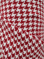 Stofa Tweed Rosu