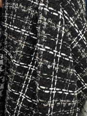 Stofa Tweed Cu Fir Lurex