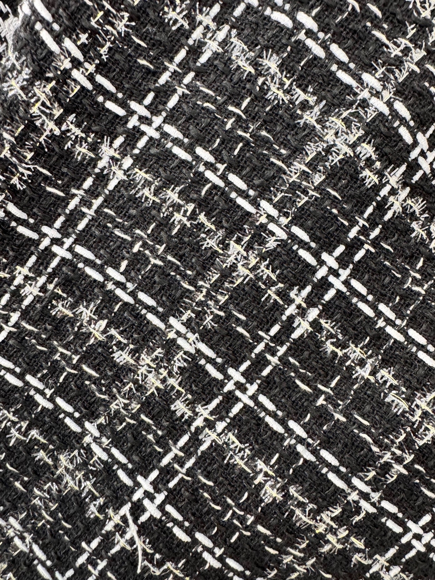 Stofa Tweed Cu Fir Lurex