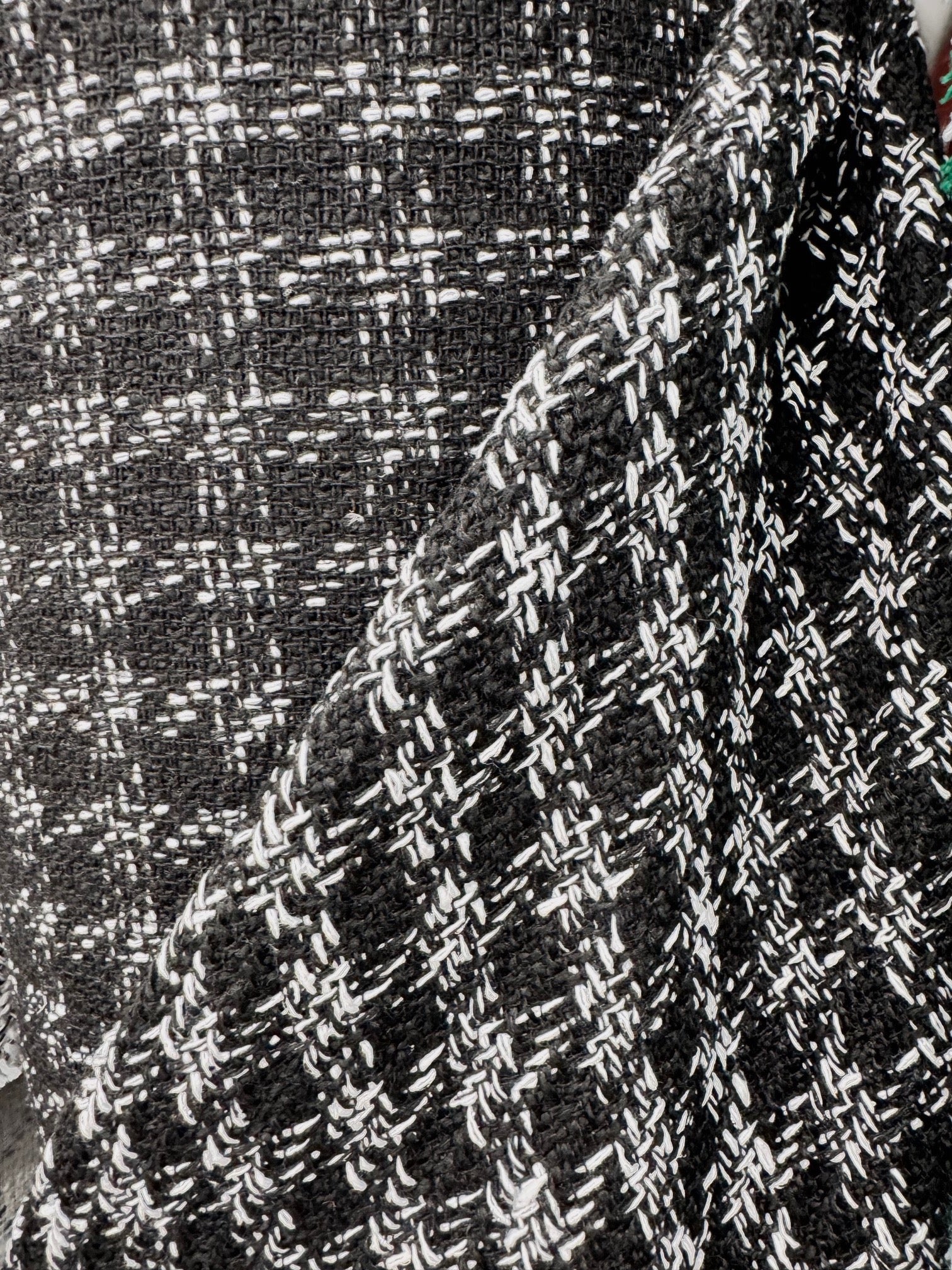 Stofa Tweed Cu Fir Lurex