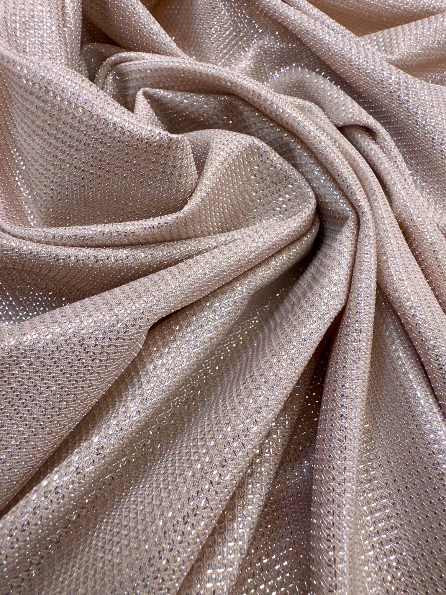 Lurex Elastic, Bej Roze