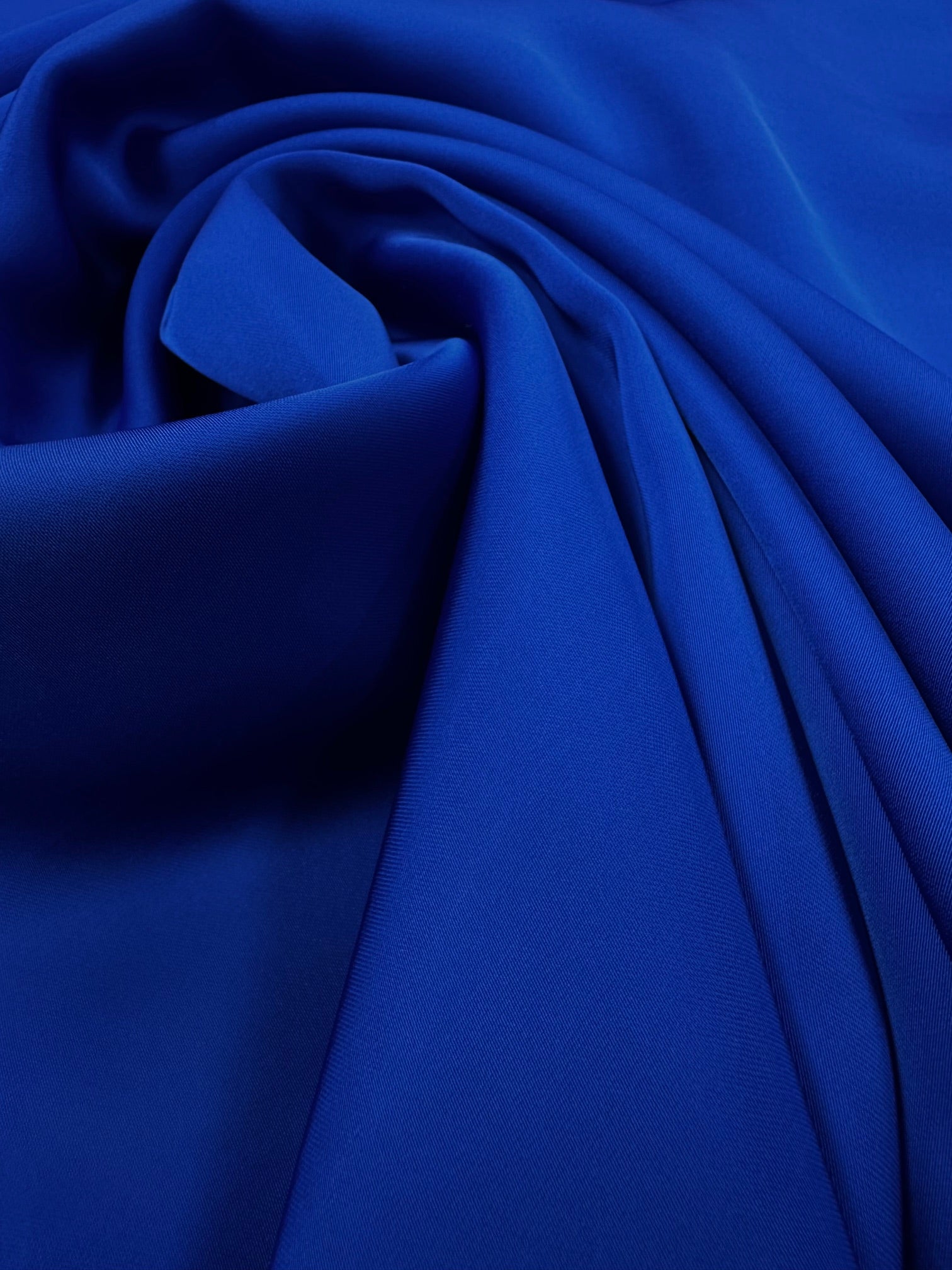Matase Elastica Dublu Satinata. Albastru