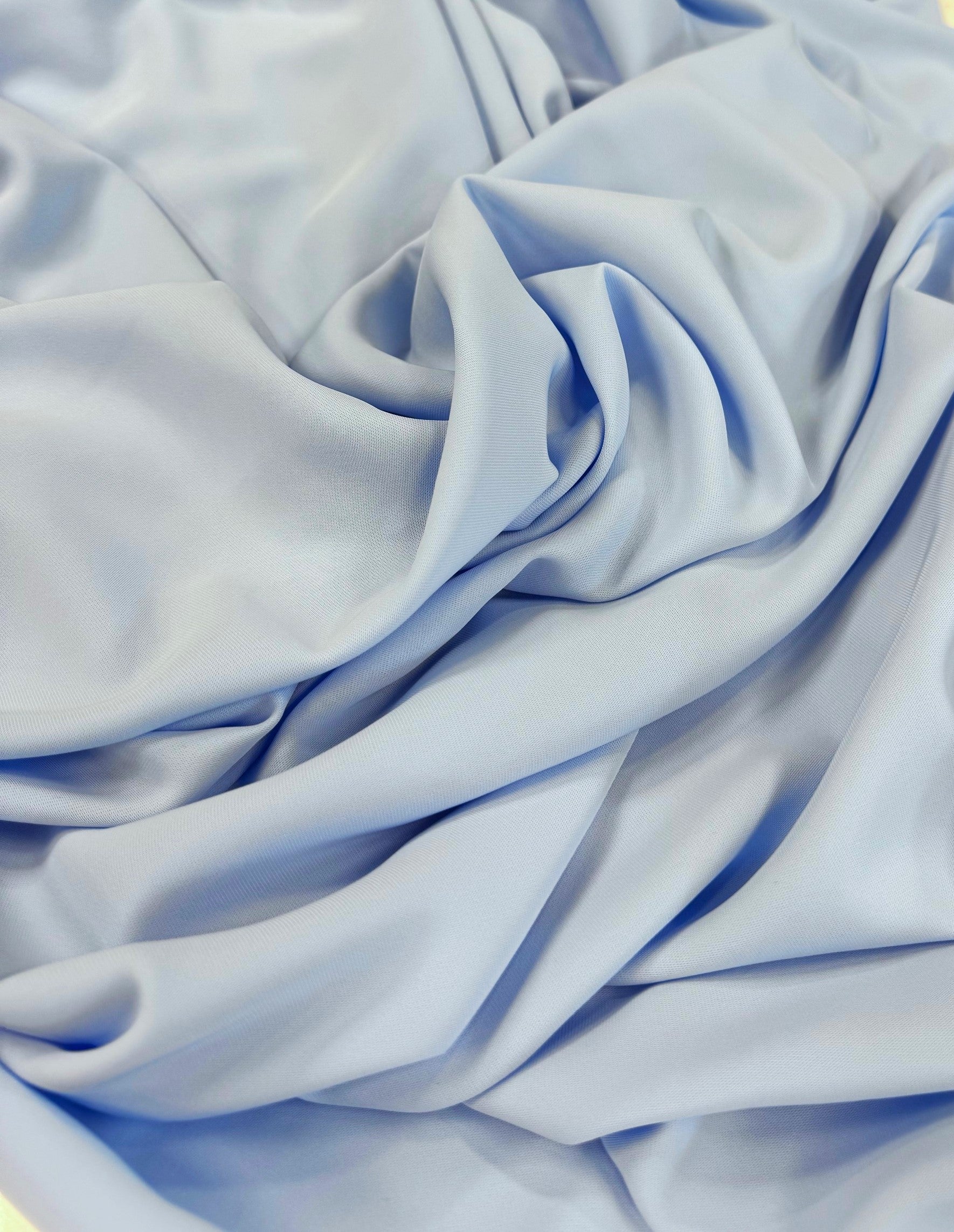 Triplu Voal Elastic Bleu
