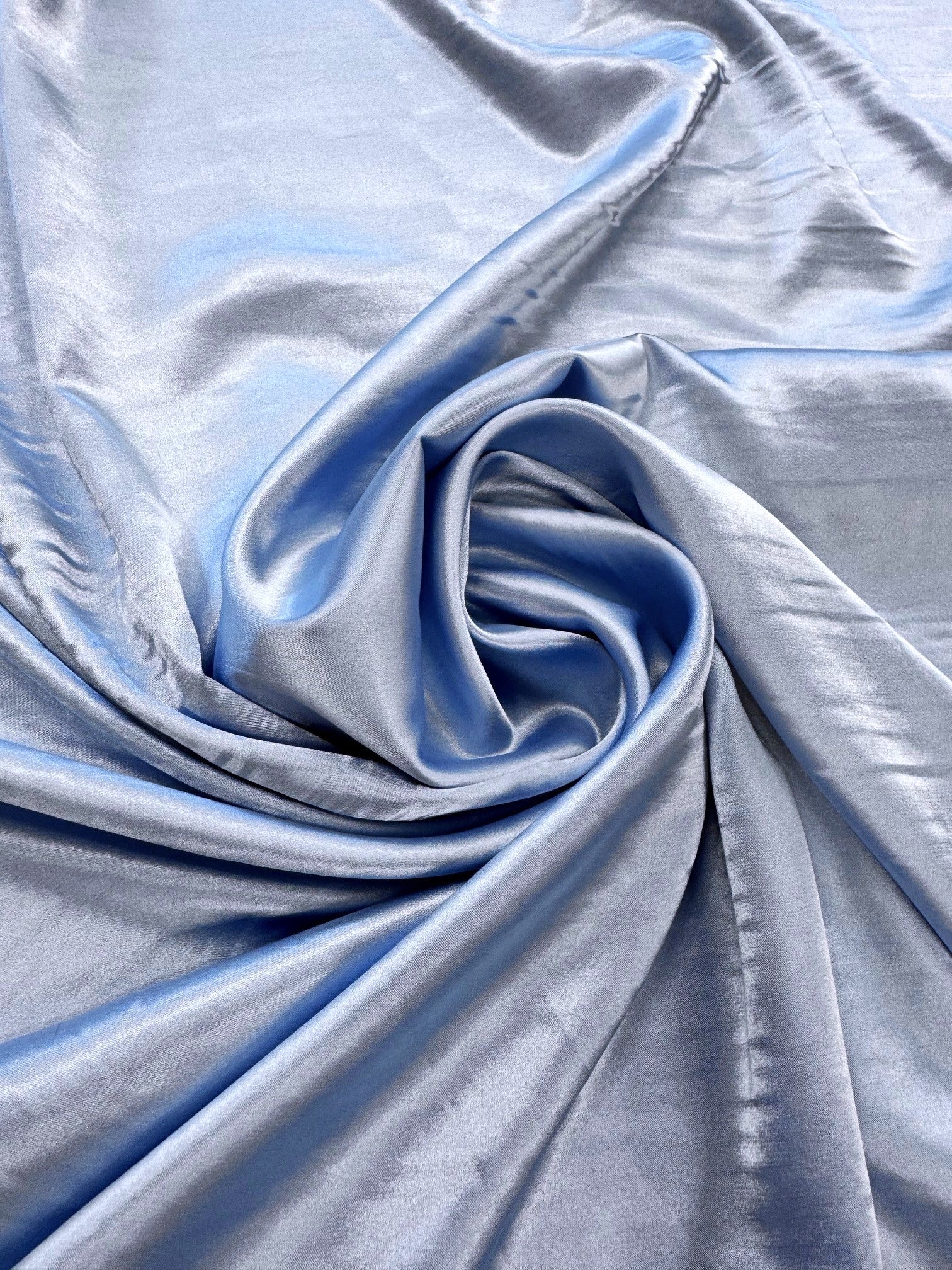 Saten Elastic, Bleu