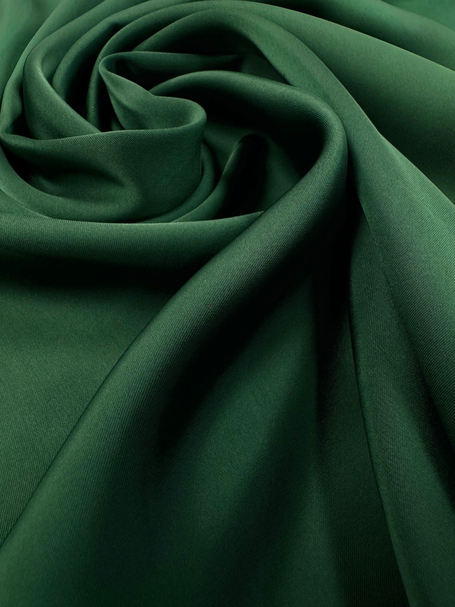 Matase Elastica Dublu Satinata. Verde Inchis