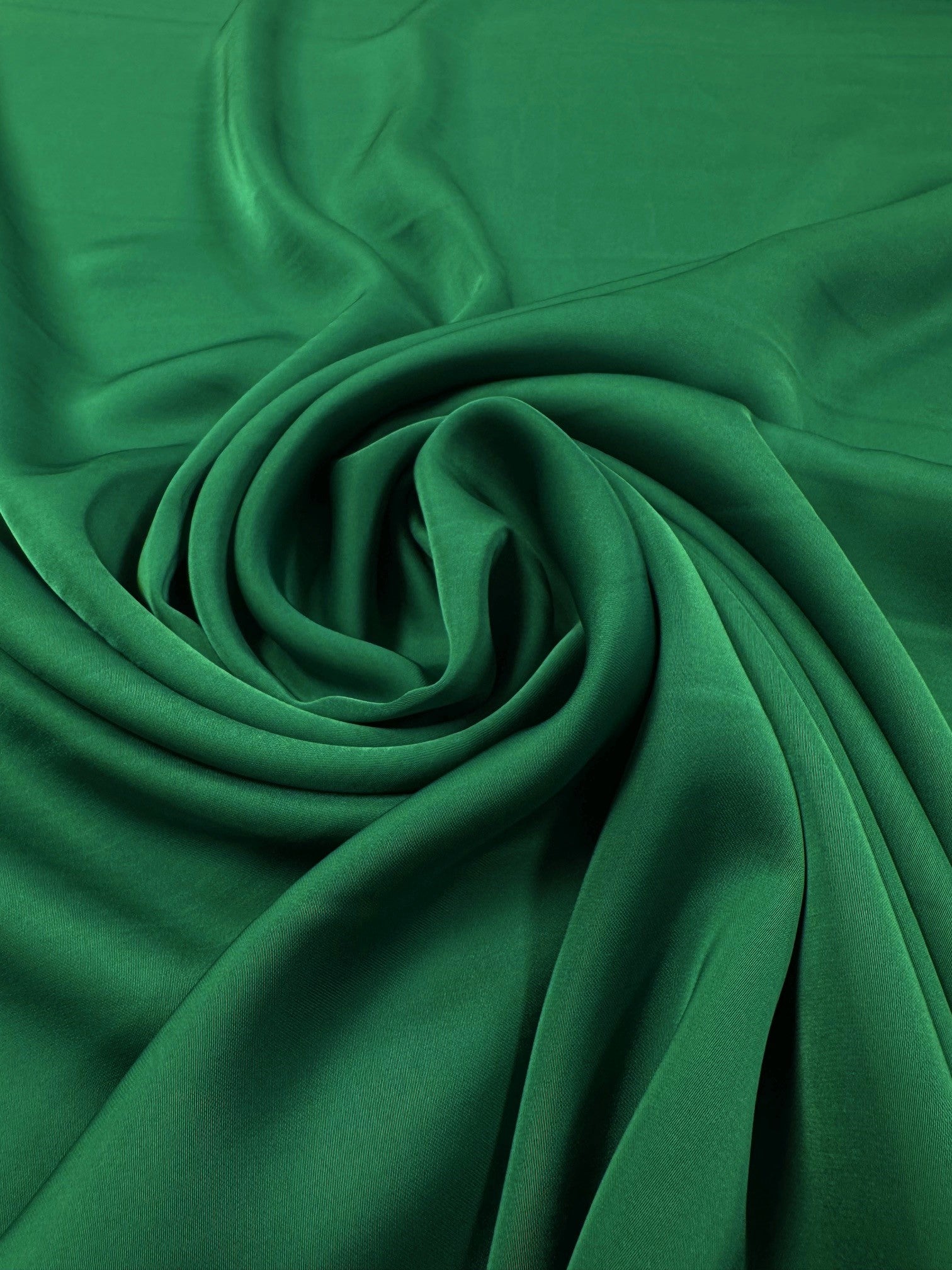 Matase Elastica Dublu Satinata. Verde 