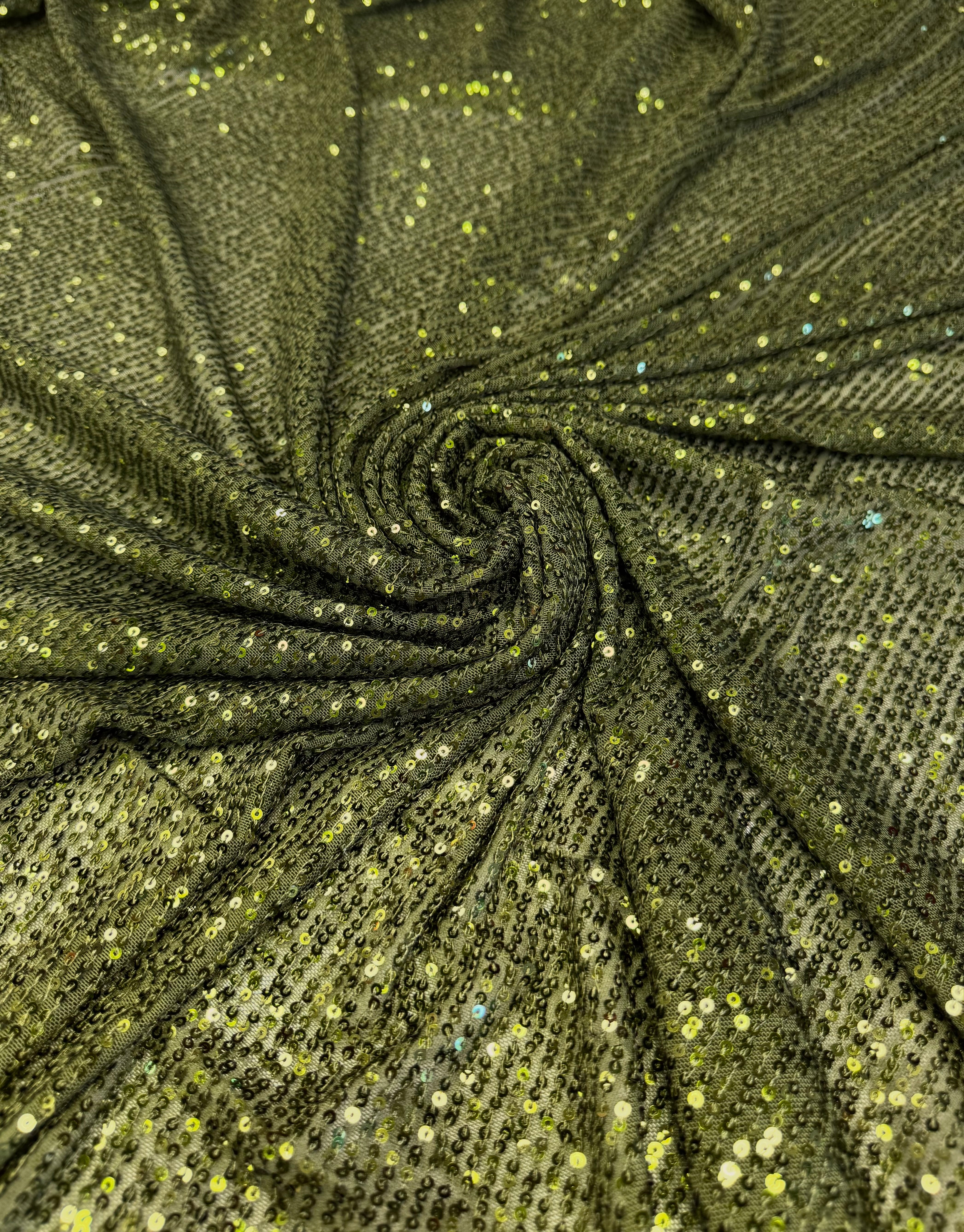 Paiete Pe Tull Elastic, Verde Kaki