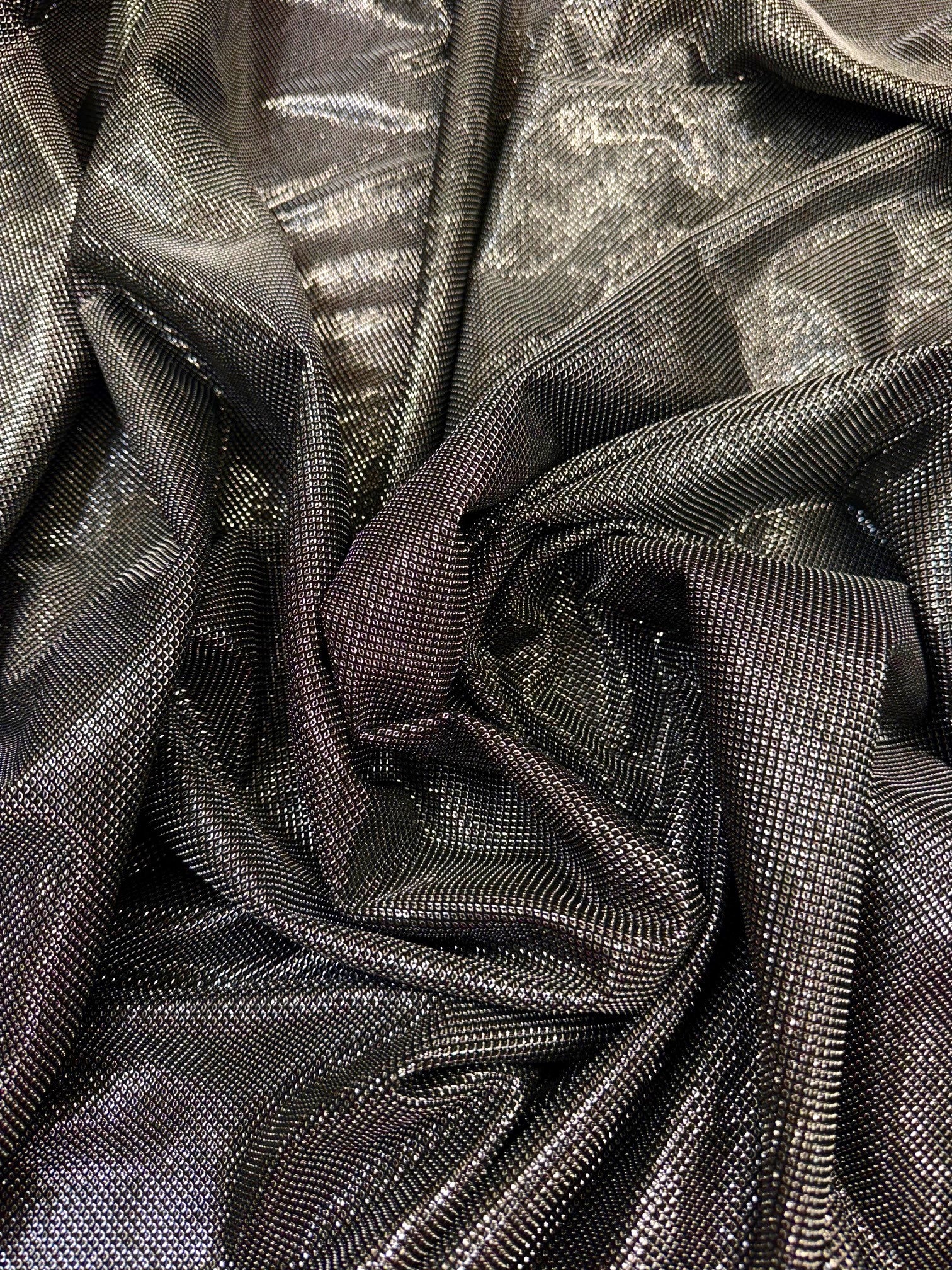 Lurex Elastic, Gri