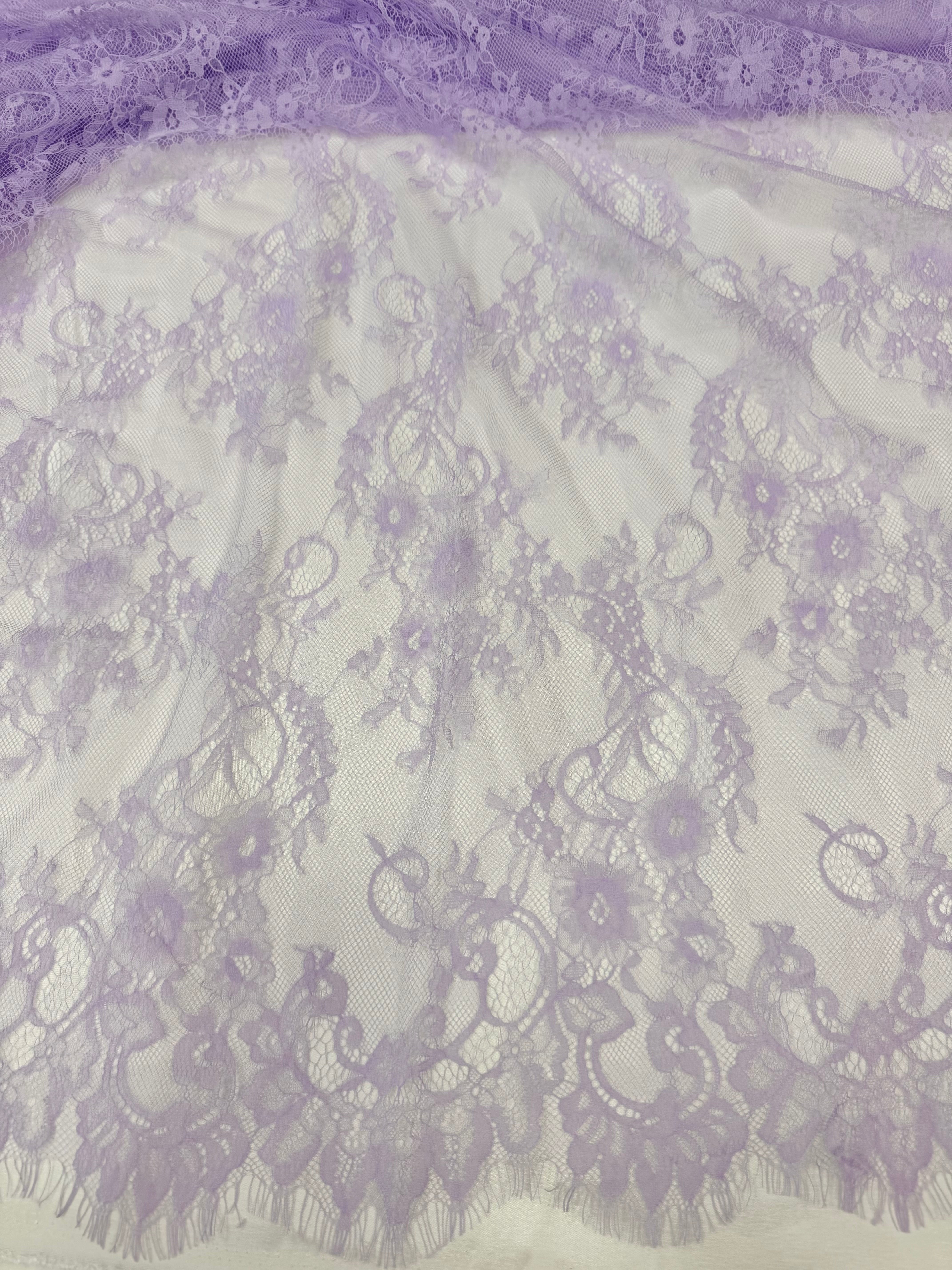 Dantela Tip Chantilly 300 x 150m, Lila
