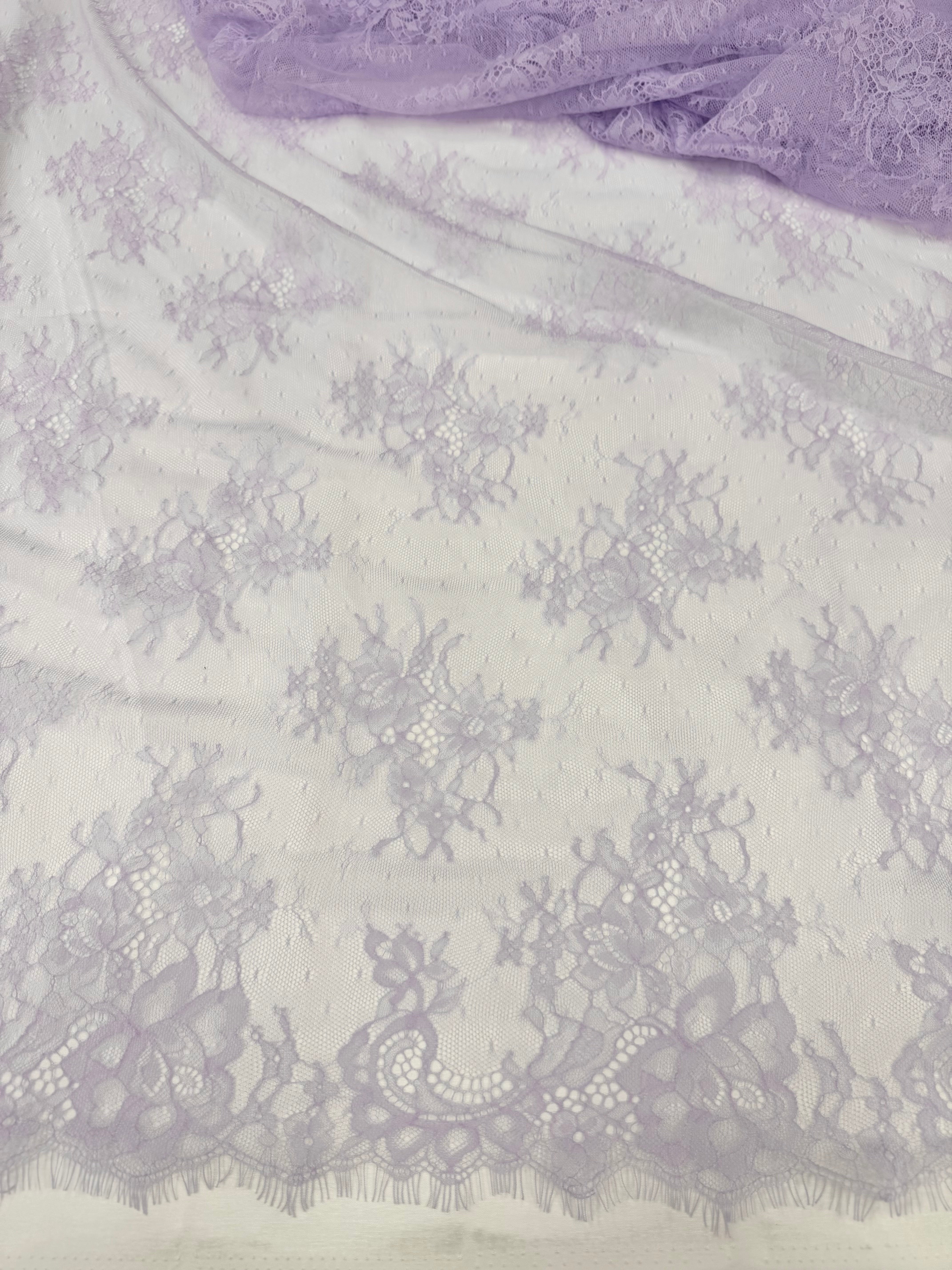 Dantela Tip Chantilly 300 x 150m, Lila