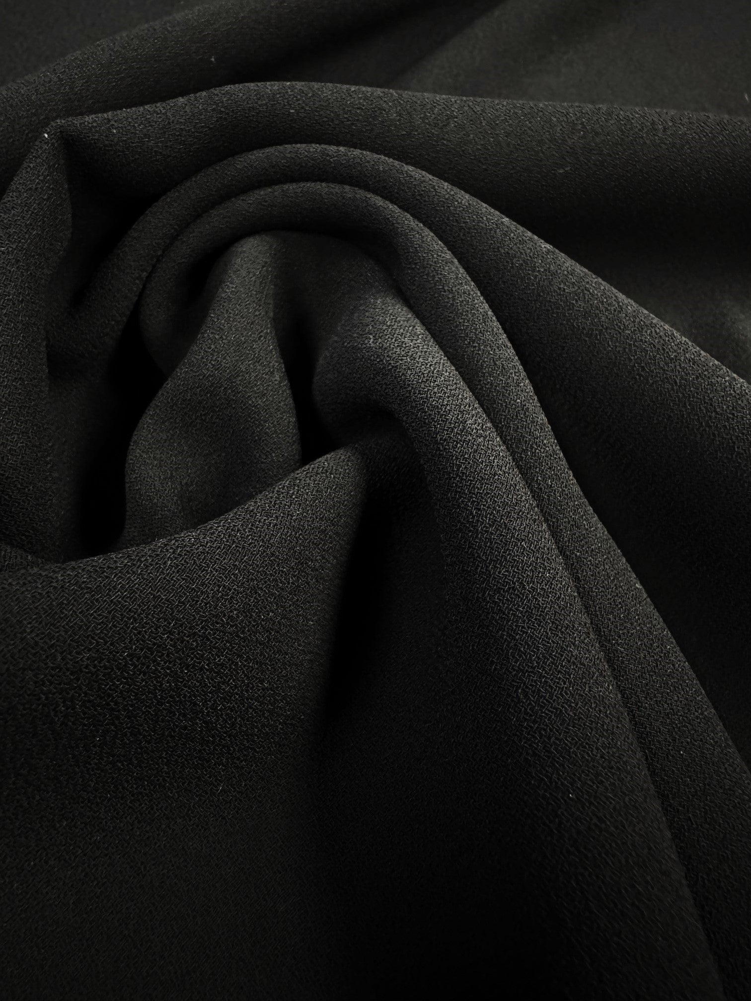 Triplu Voal Usor Elastic, Negru