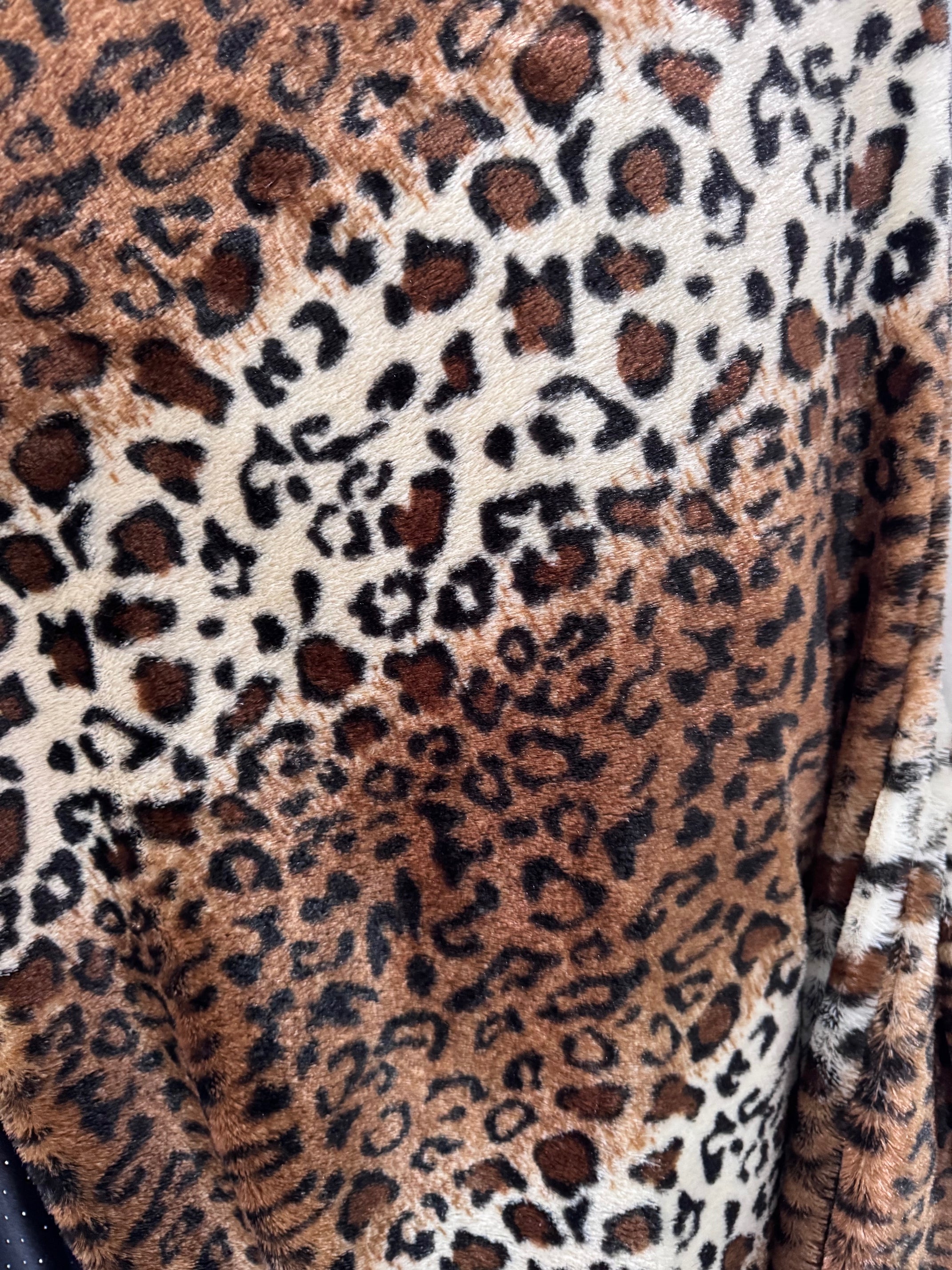 Blana Artificiala Cu Fir Scurt Animal Print