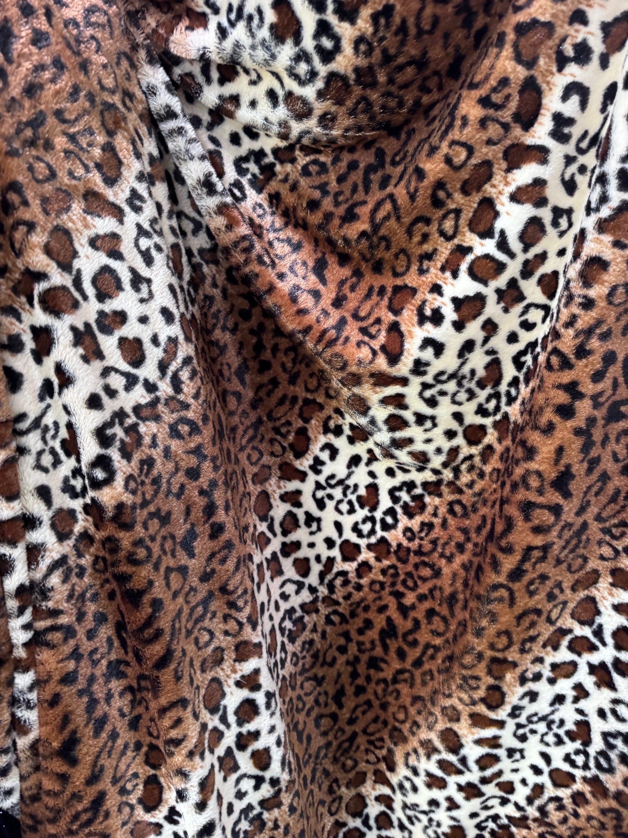 Blana Artificiala Cu Fir Scurt Animal Print