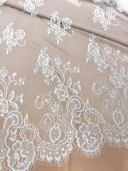 Dantela Tip Chantilly 300 x 150m, Ivoire