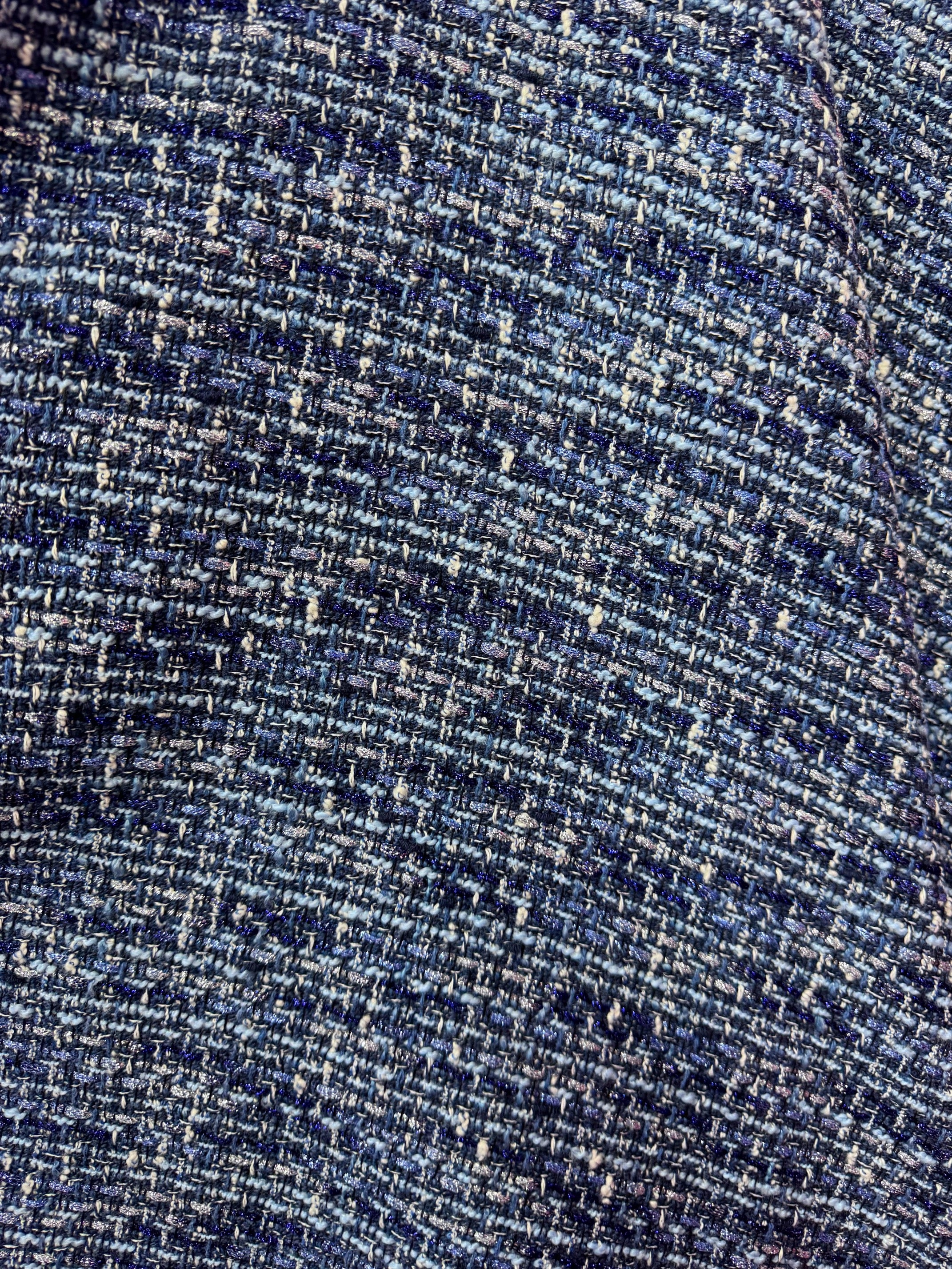 Stofa Tweed Cu Fir Lurex