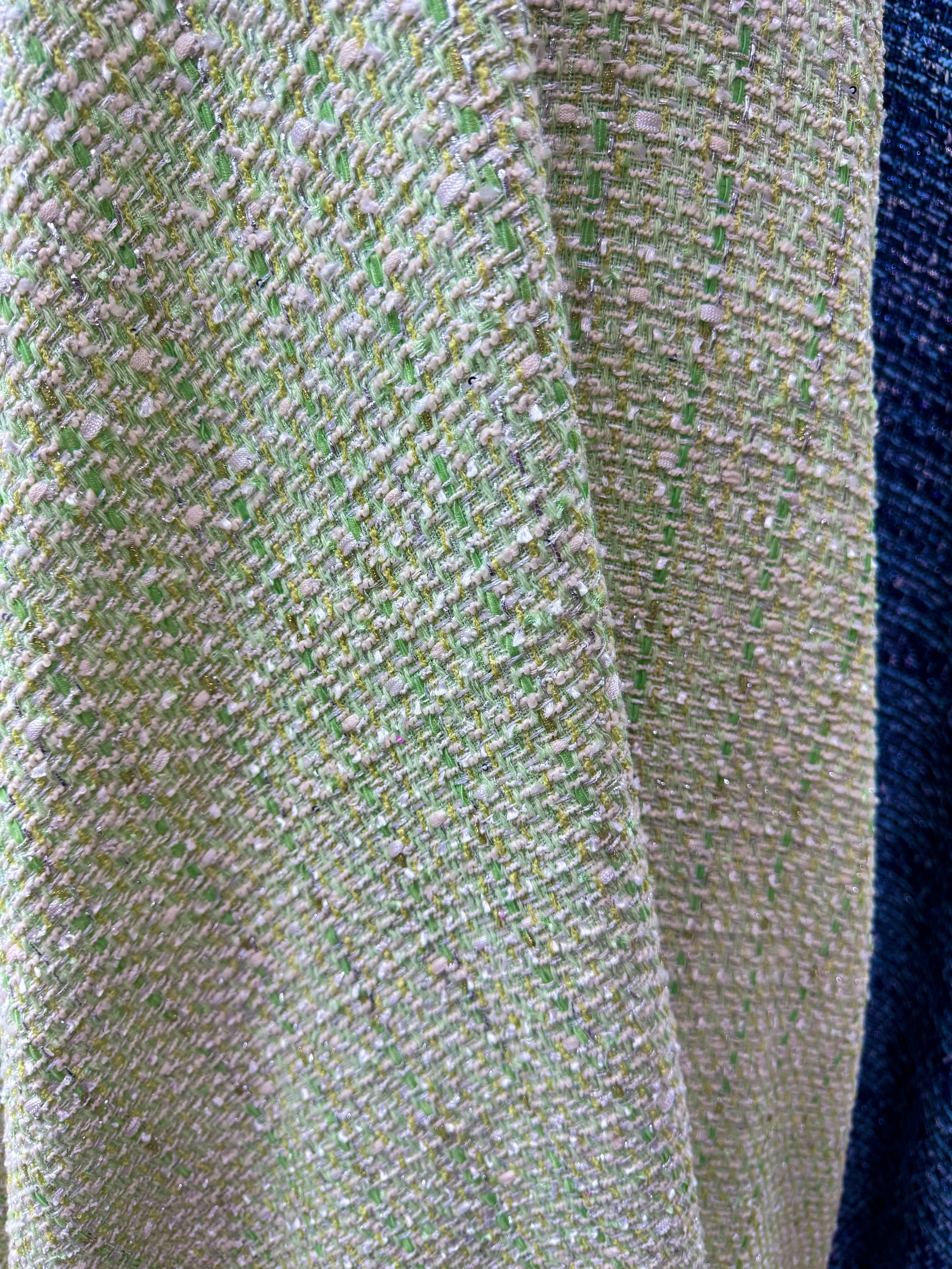 Stofa Tweed Cu Fir Lurex