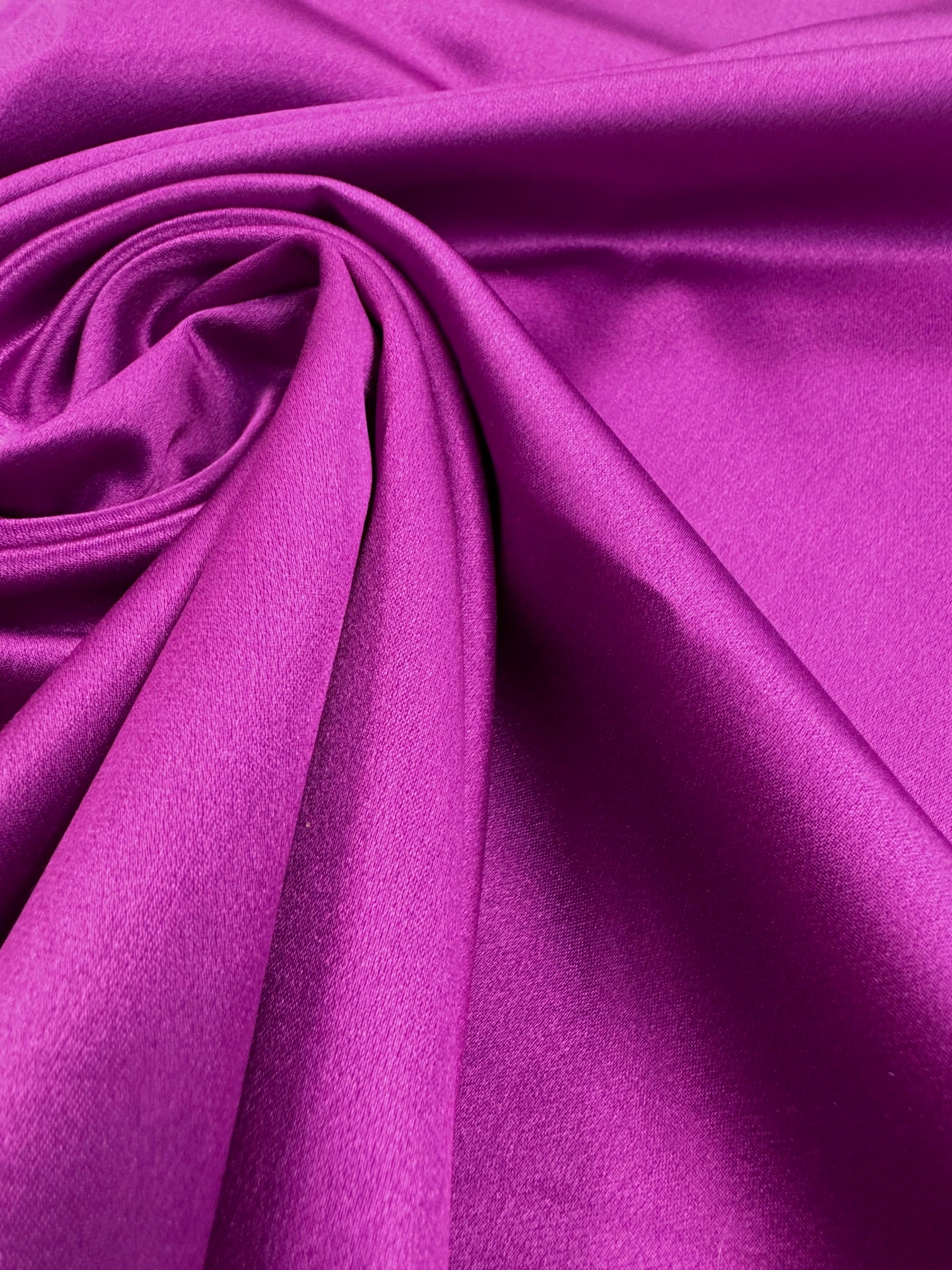 Saten De Matase Naturala, Magenta