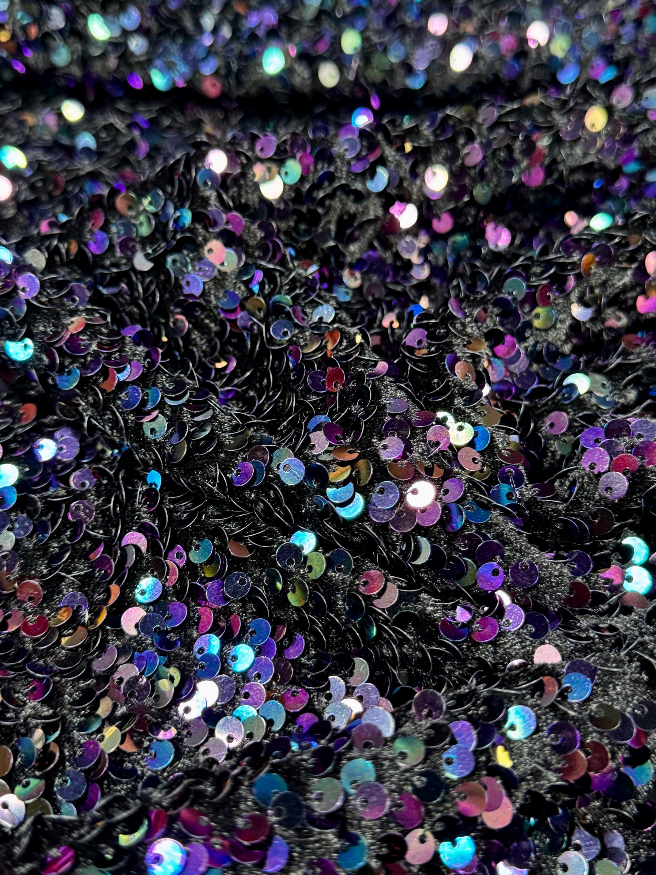 Paiete Pe Catifea Elastica Neagra