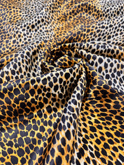 Saten De Matase Naturala Animal Print