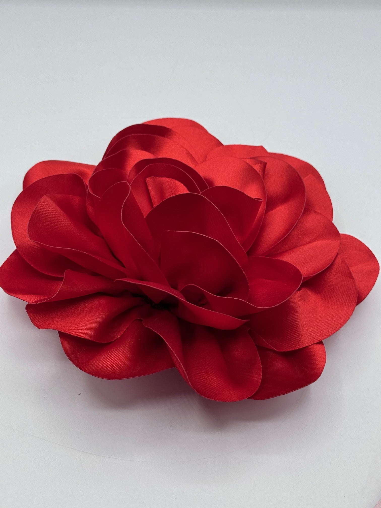 Flori Din Saten 20cm, Rosu