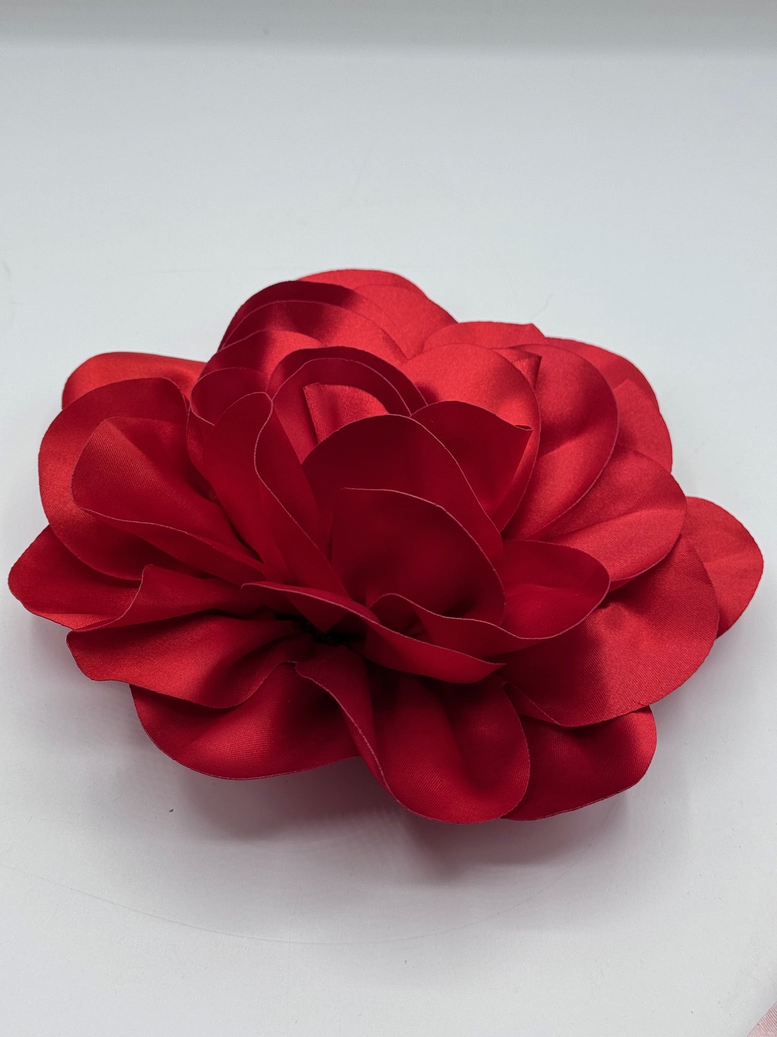 Flori Din Saten 20cm, Rosu