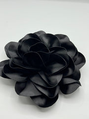 Flori Din Saten 20cm, Negru