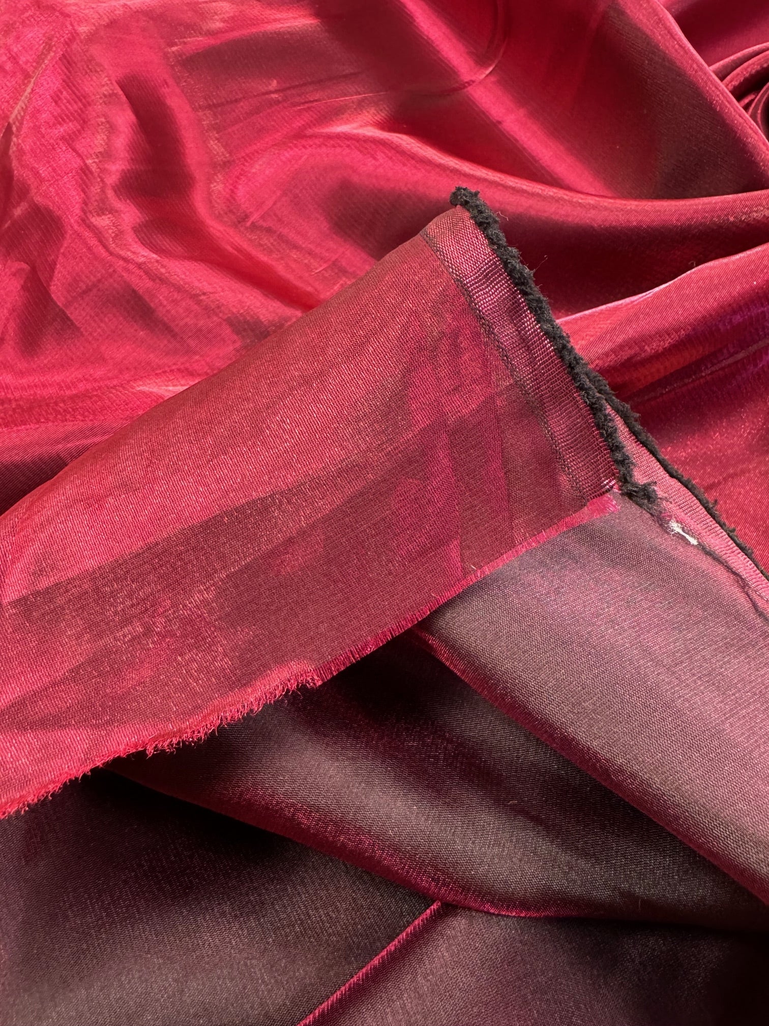 Organza Plina Rosu Grena