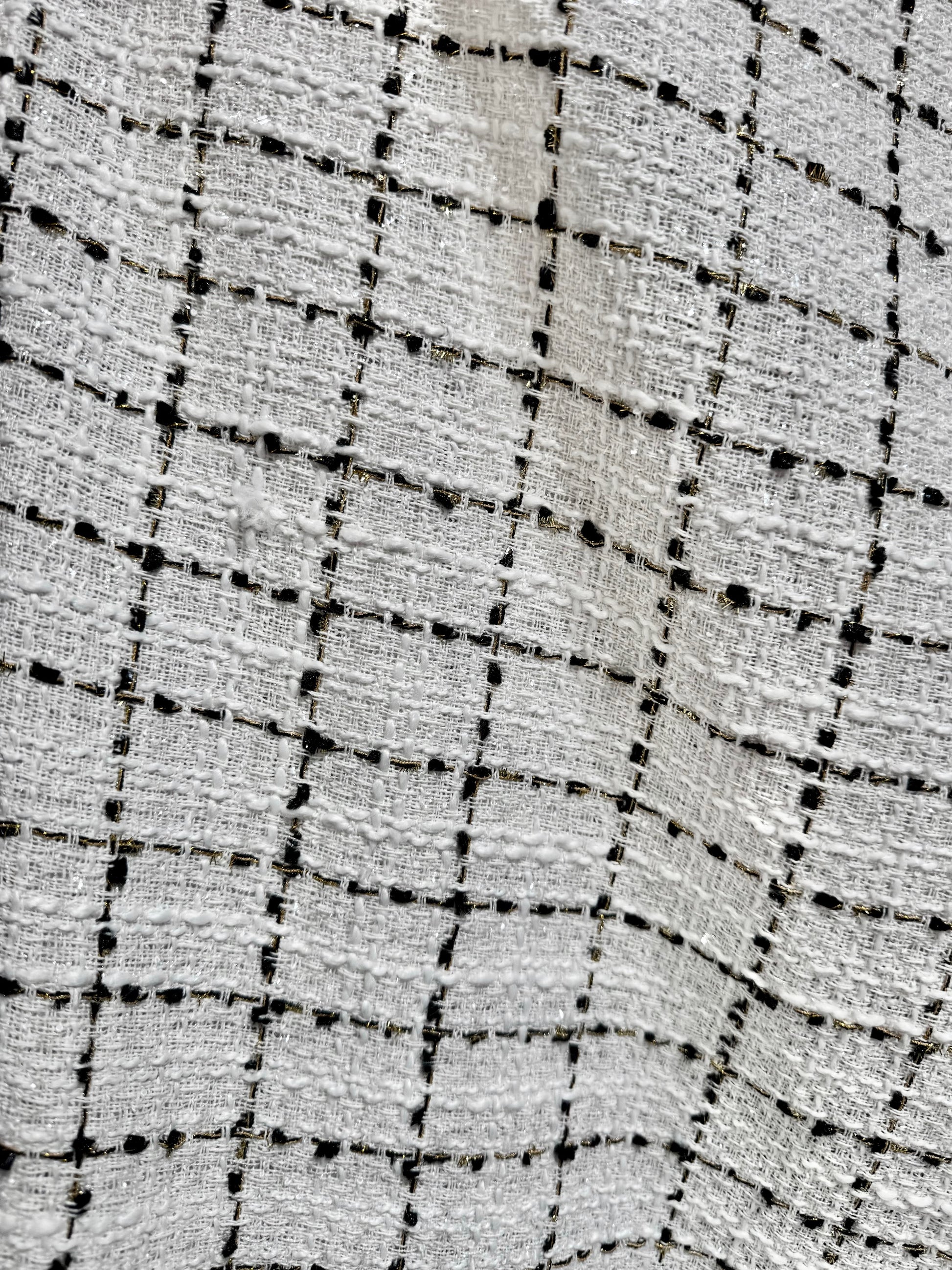Stofa Tweed Cu Fir Lurex