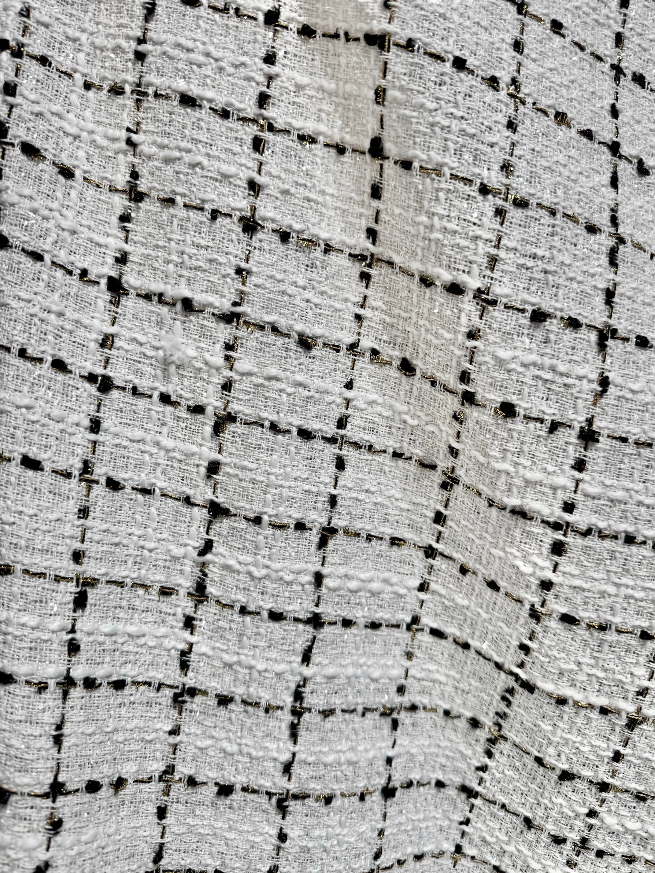 Stofa Tweed Cu Fir Lurex