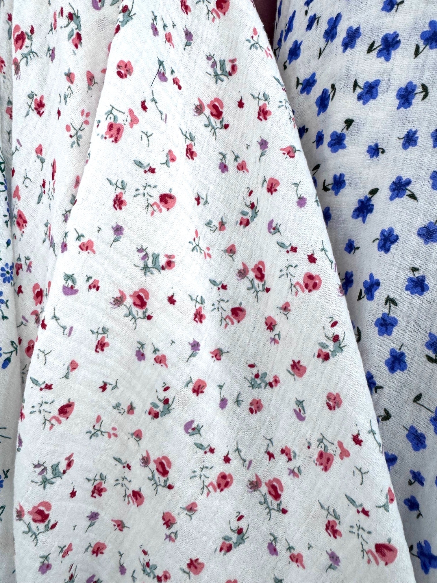 Muselina Din Bumbac Imprimata