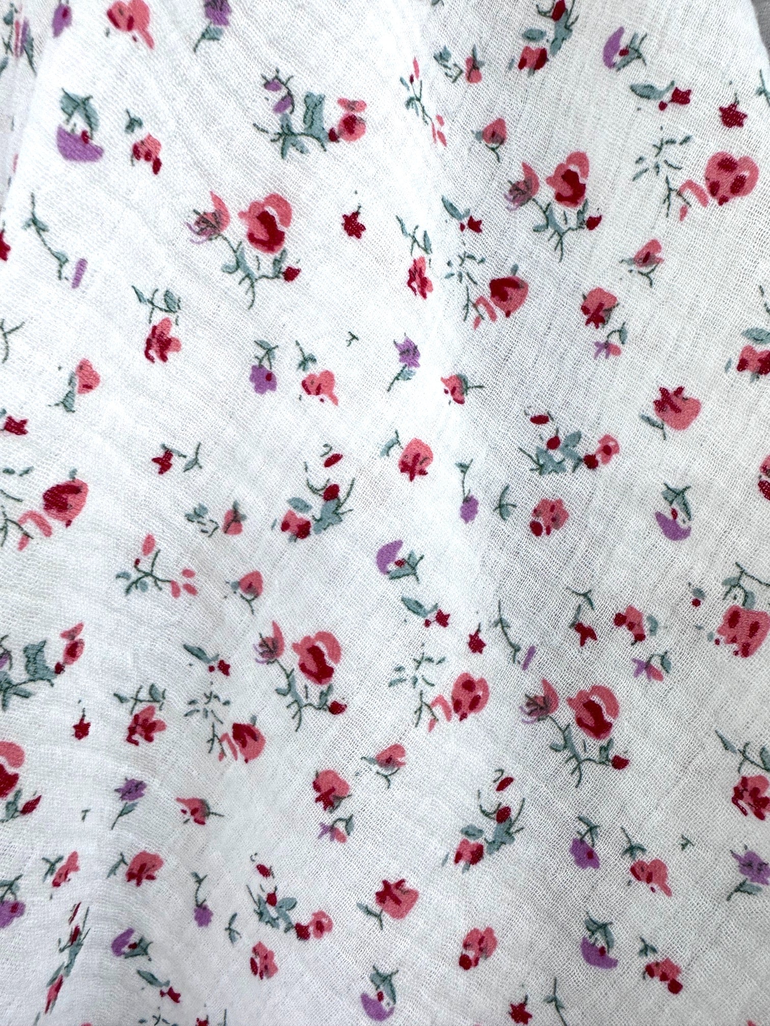 Muselina Din Bumbac Imprimata